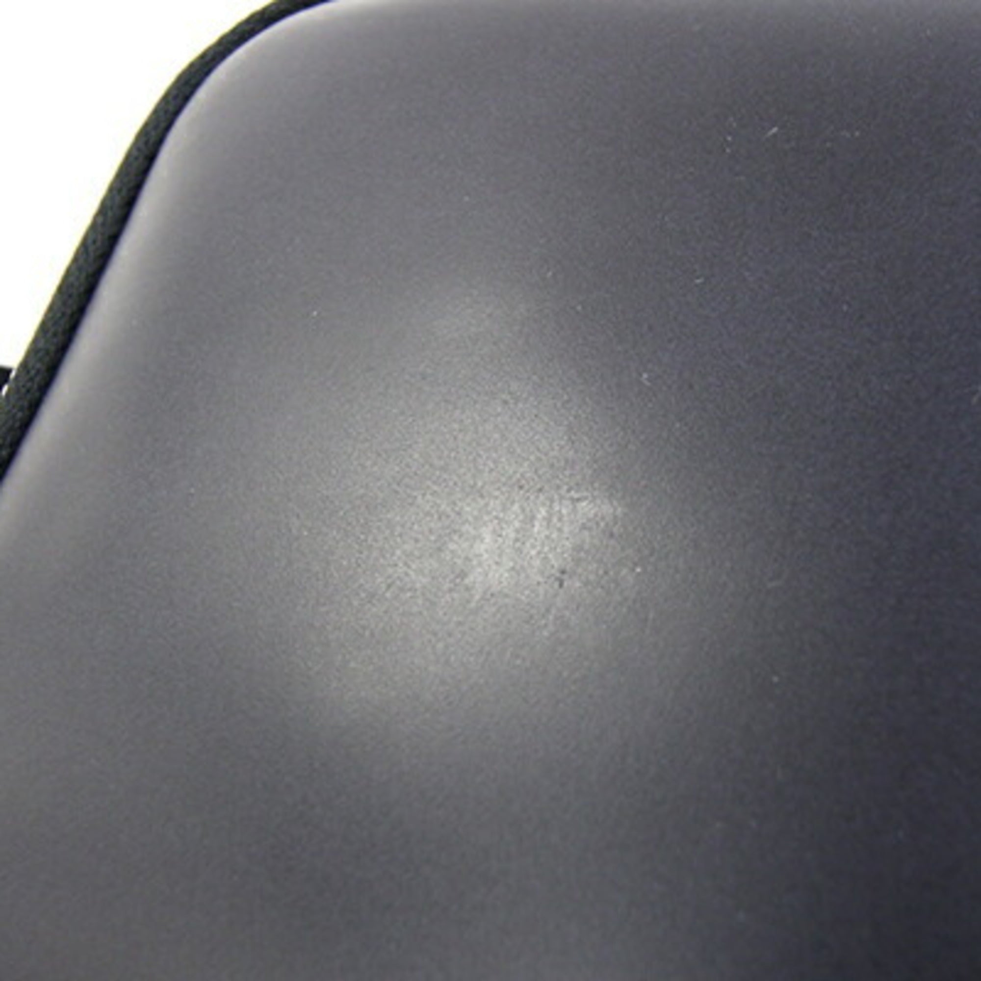 Takeo Kikuchi Black Dark Navy Leather Backpack Sling Bag (Pre-Owned)