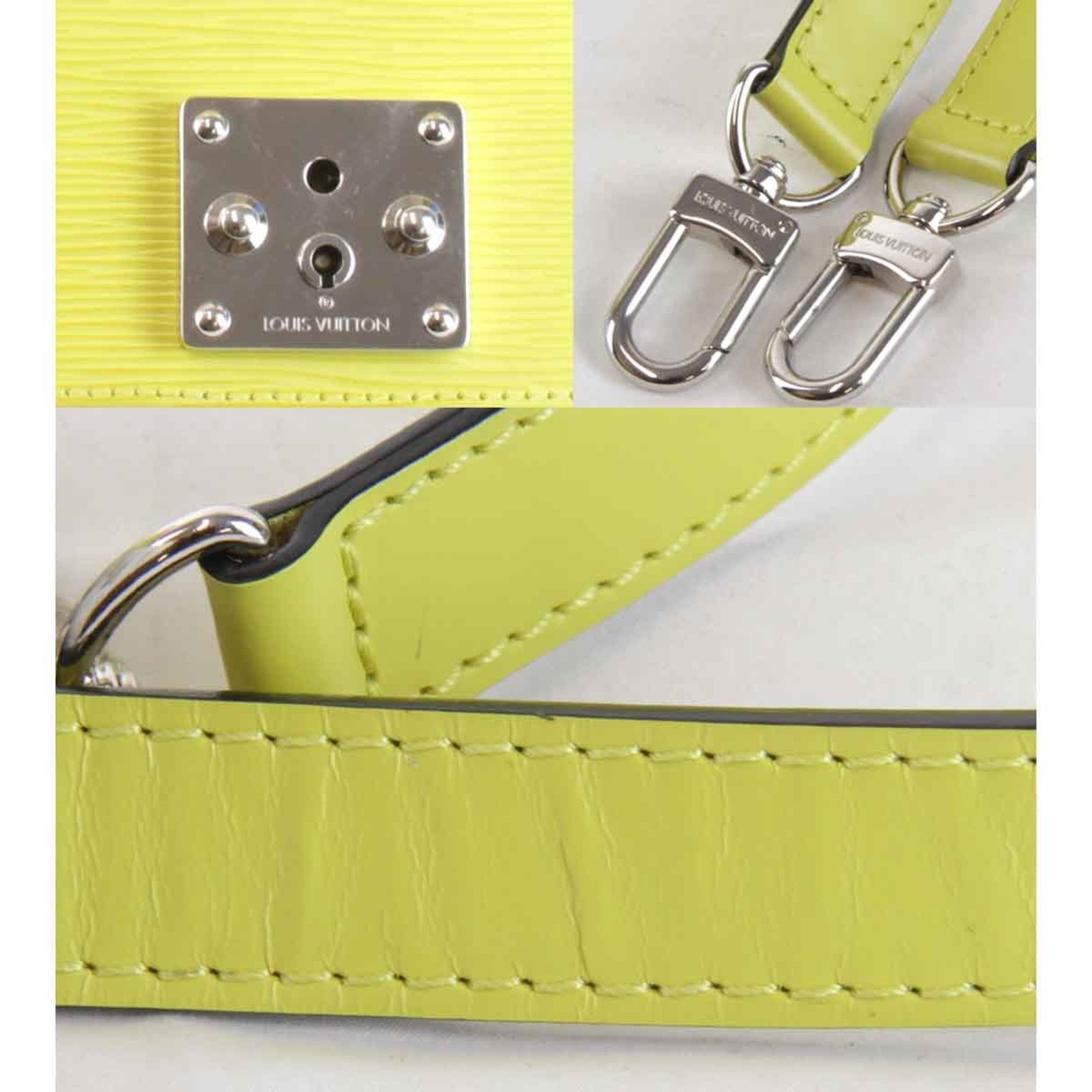 Louis Vuitton Yellow Epi Leather Handbag (Pre-Owned)