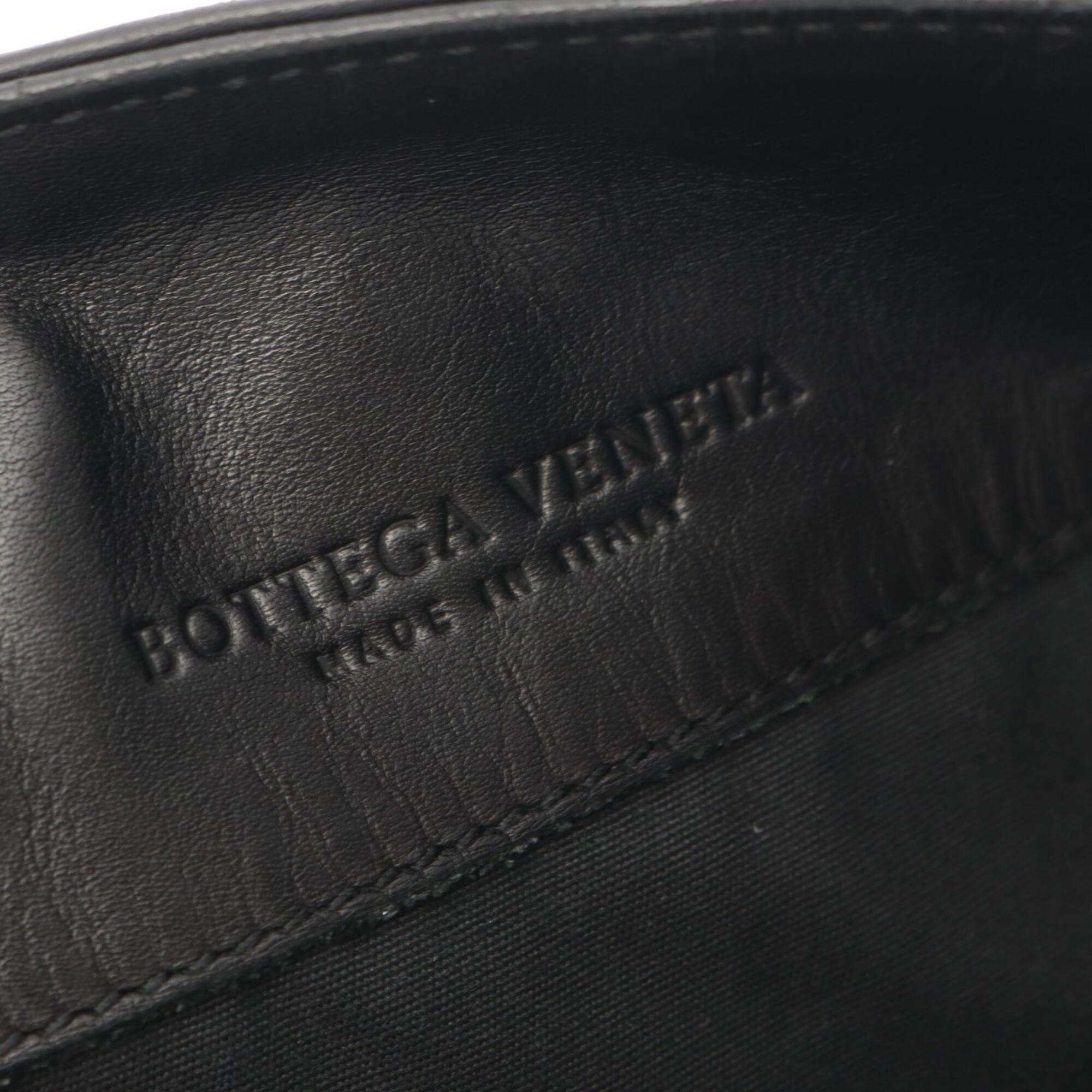 Bottega Veneta Intrecciato Black Intrecciato Handbag Shoulder Bag (Pre-Owned)