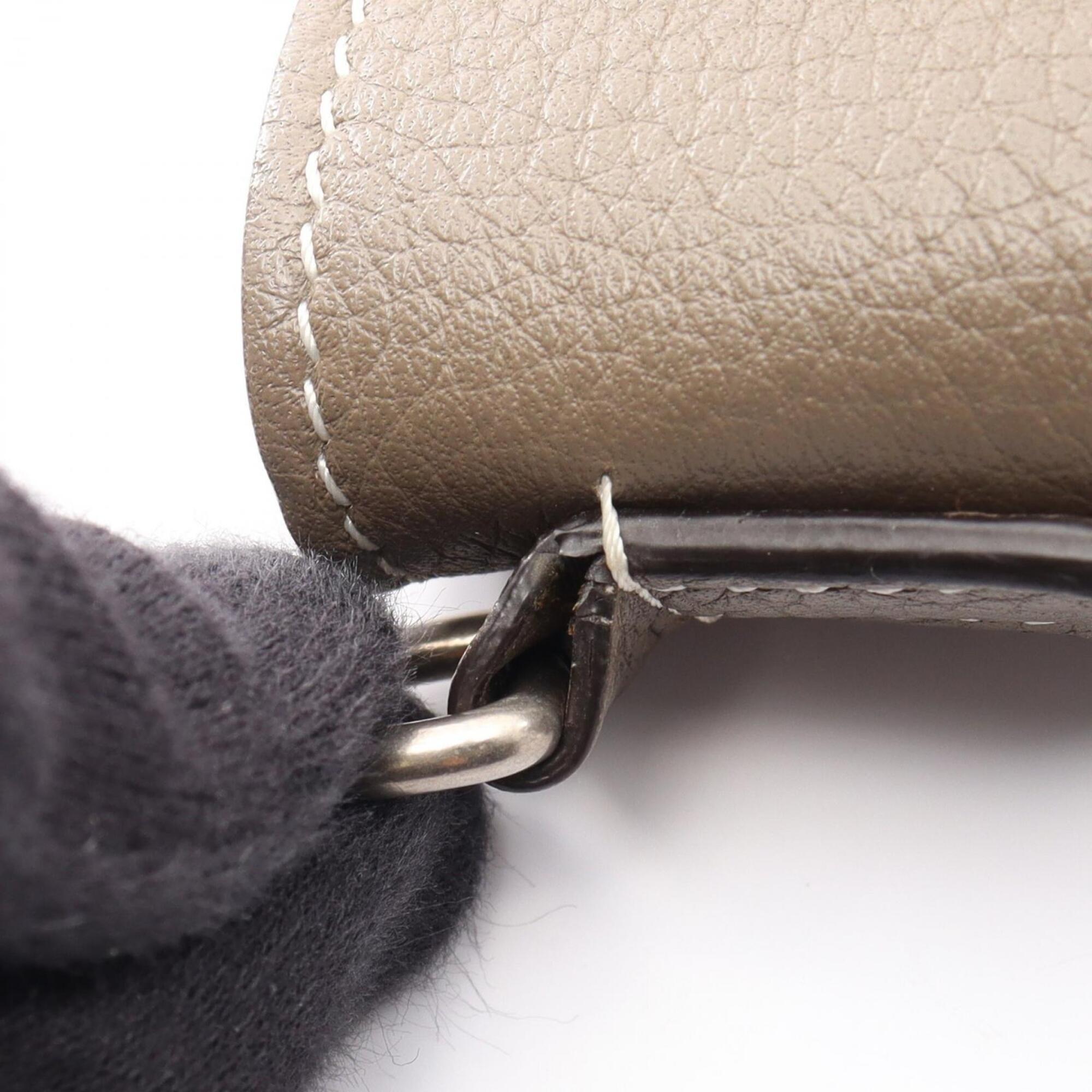Celine Gray Leather Handbag (Pre-Owned)