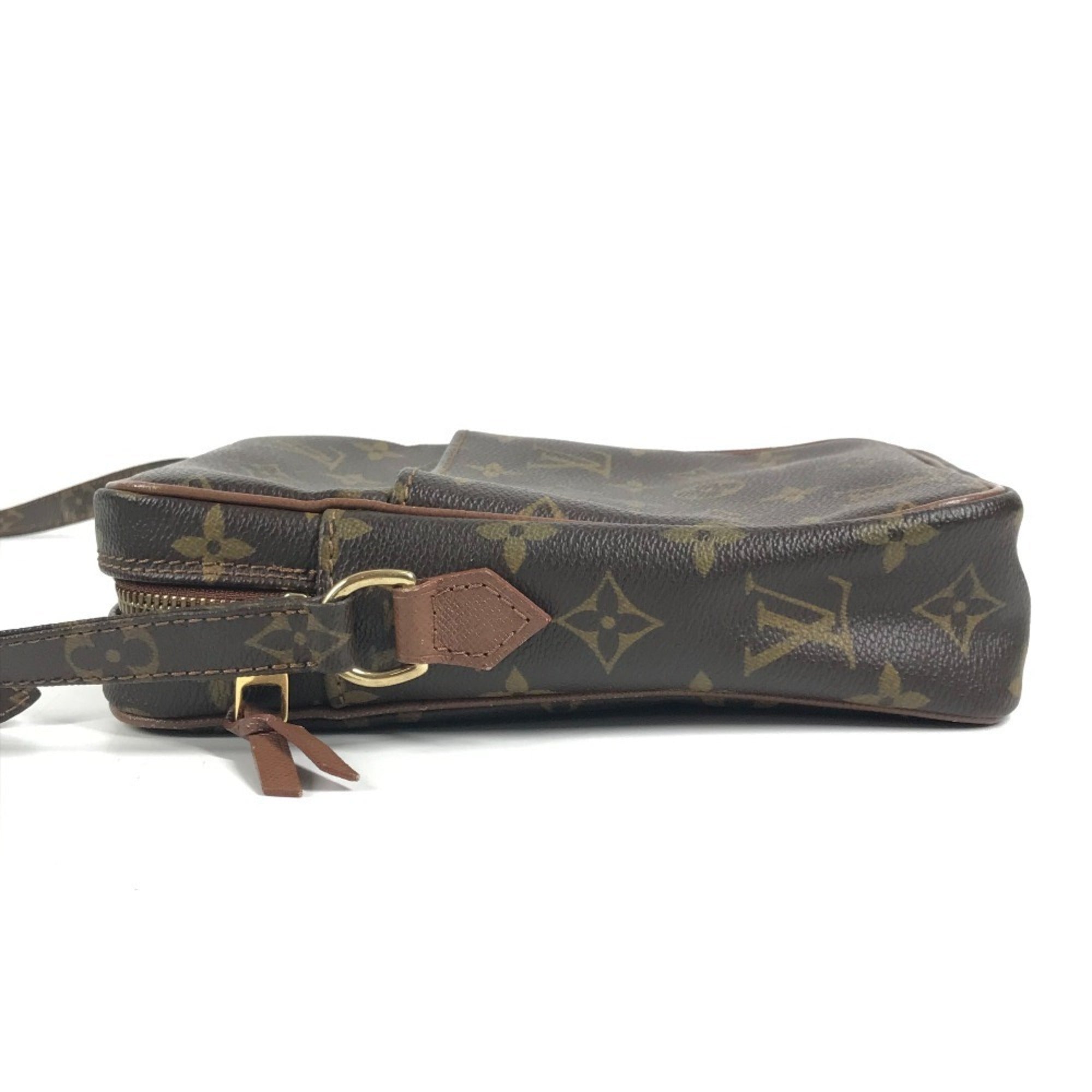 Louis Vuitton Brown Monogram Canvas Pochette Shoulder Bag (Pre-Owned)
