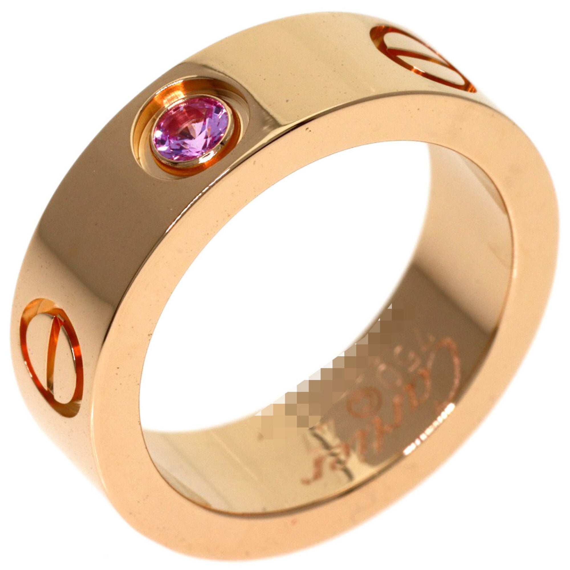 Cartier Pink Gold (18K) Band Ring (Pre-Owned)