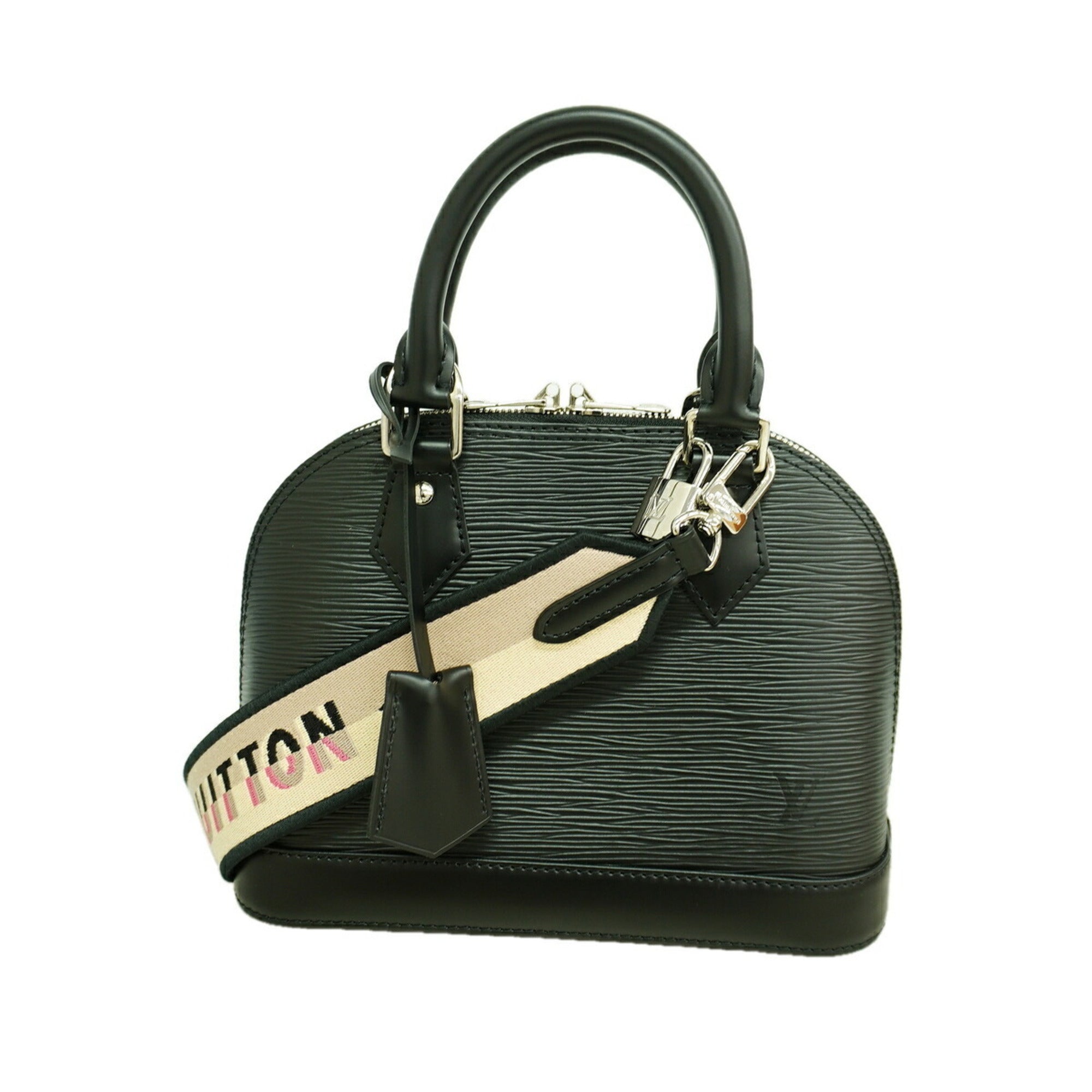 Louis Vuitton Noir Handbag (Pre-Owned)