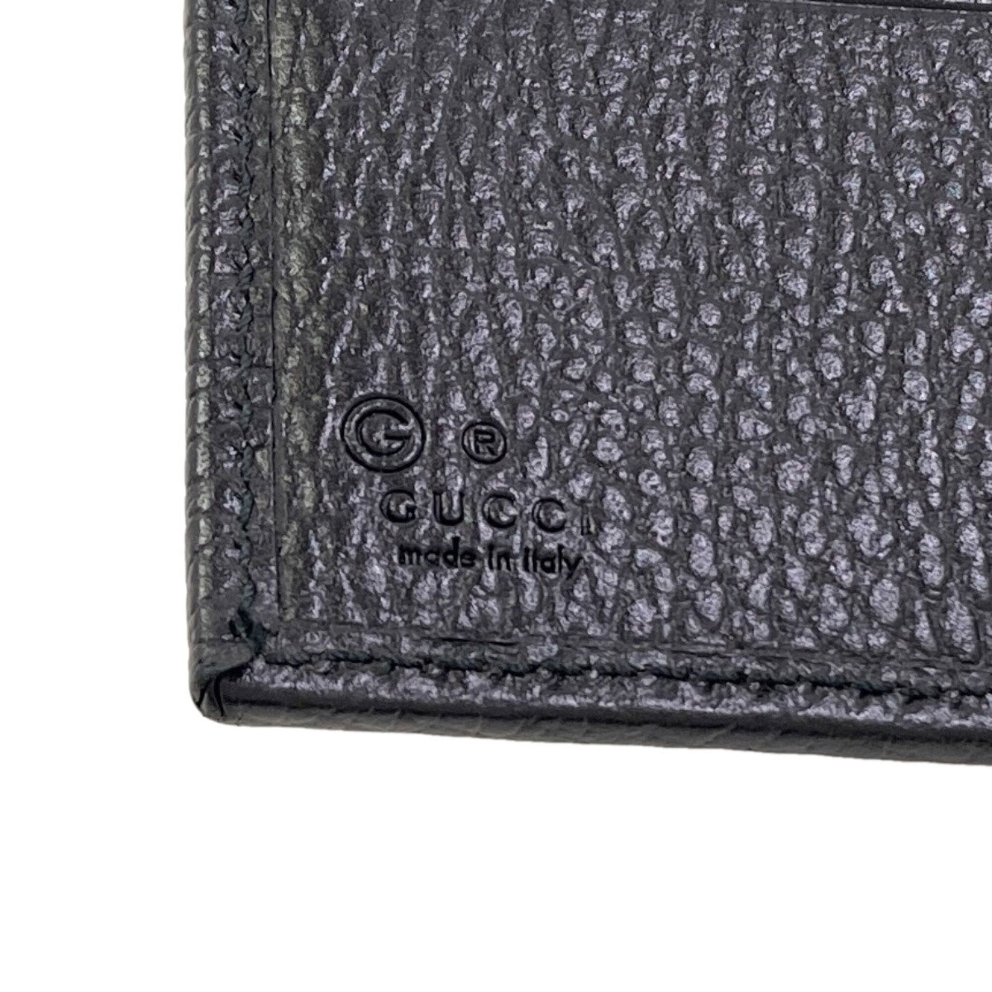 Gucci Black Leather Wallet (Bi-Fold) (Pre-Owned)