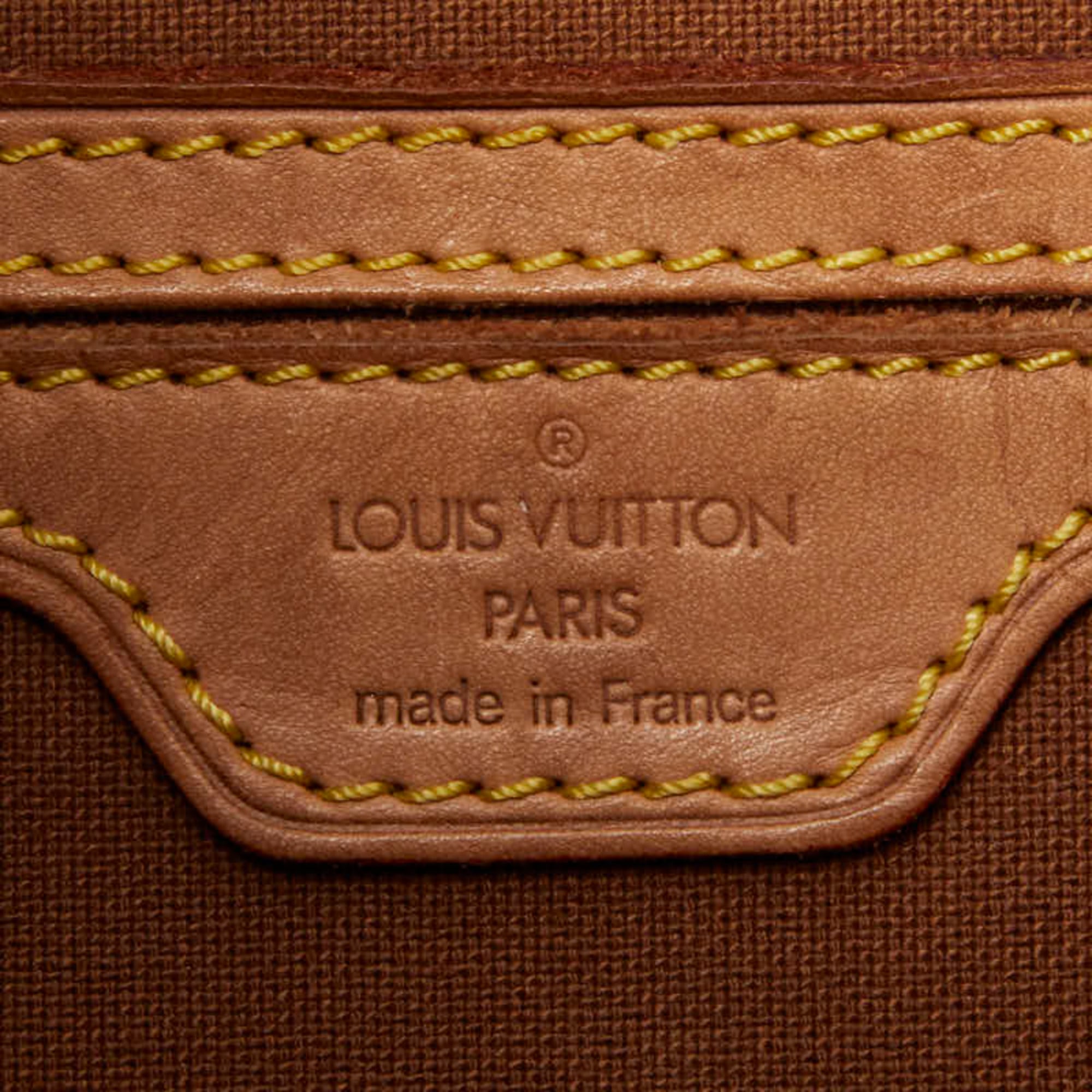 Louis Vuitton Brown Pvc Leather Backpack (Pre-Owned)
