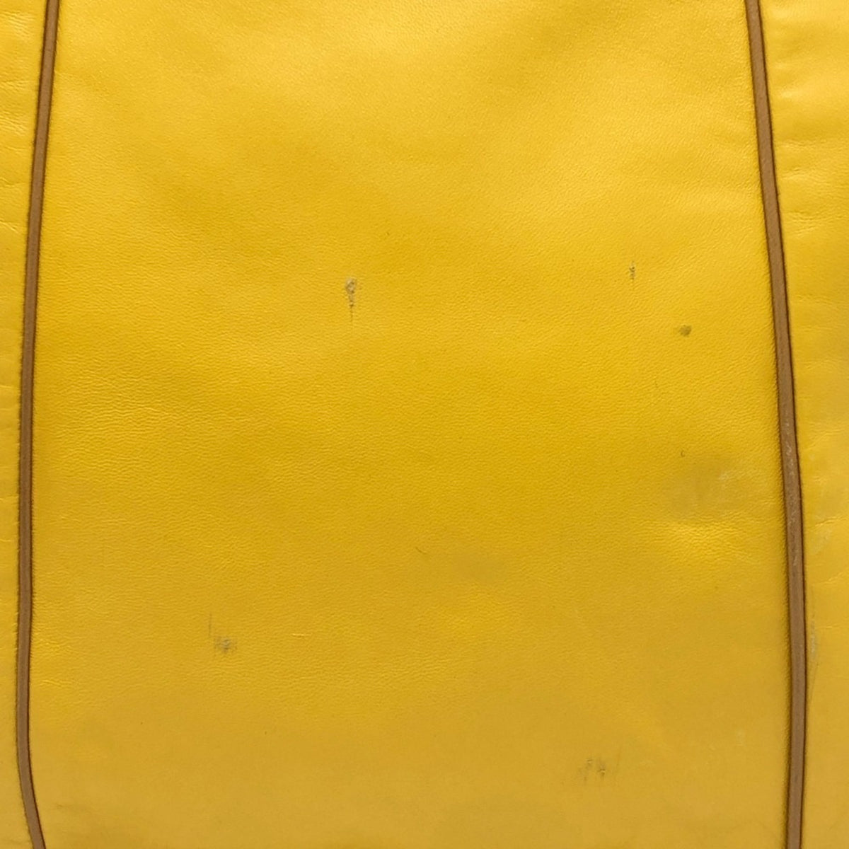 Loewe Yellow Leather Handbag Tote Bag (Pre-Owned)