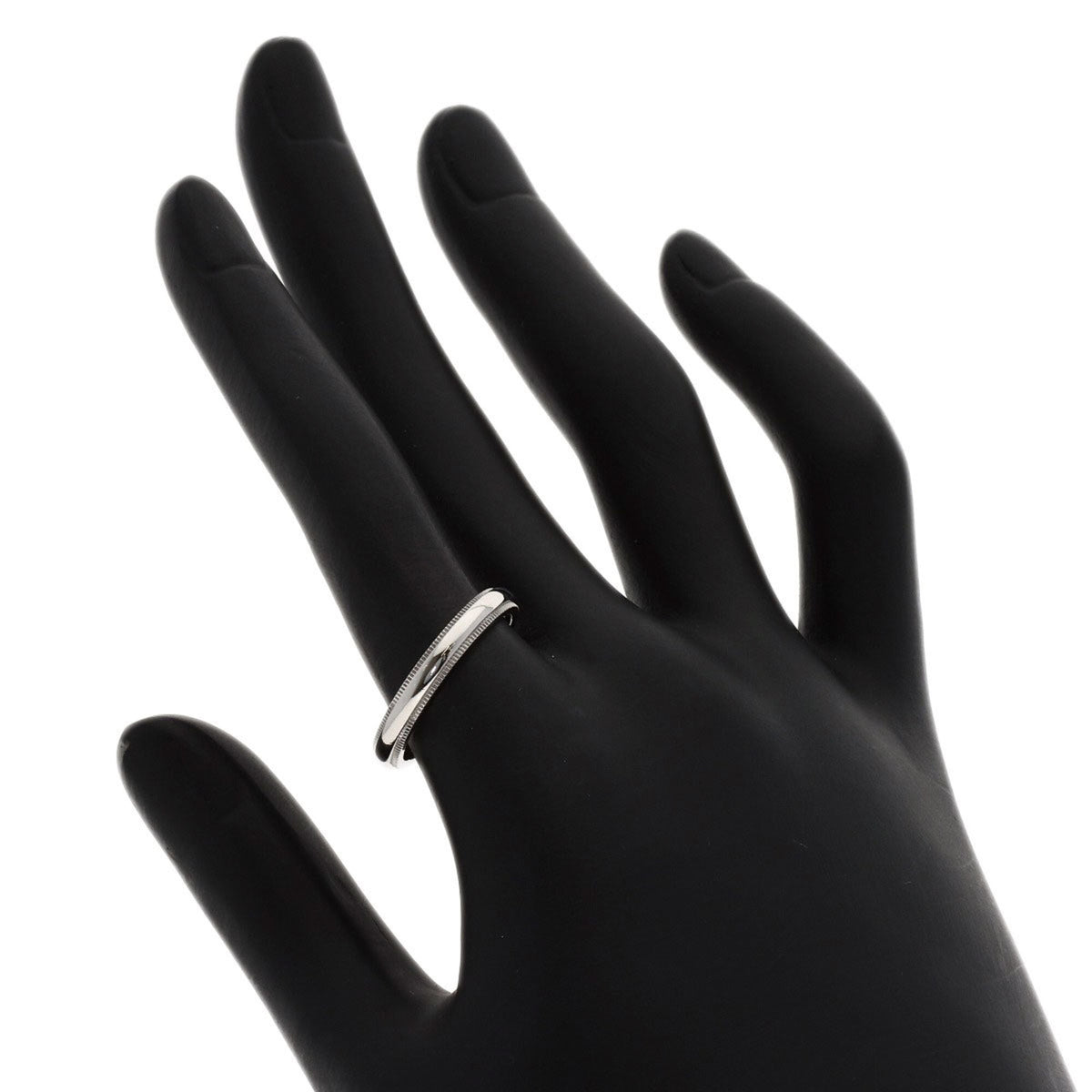 Tiffany Platinum 950 Band Ring (Pre-Owned)