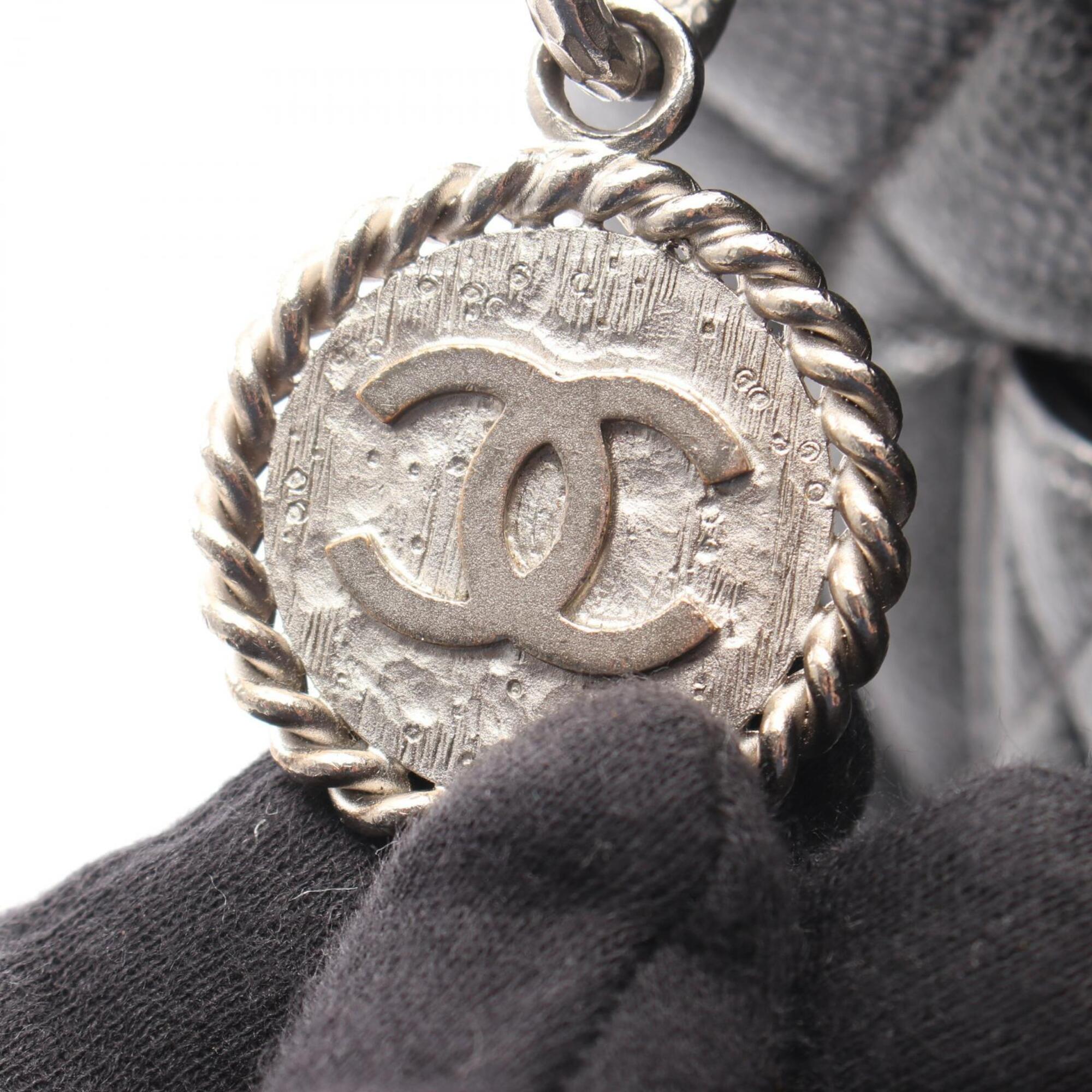 Chanel Black Grained Calfskin Handbag Tote Bag (Pre-Owned)