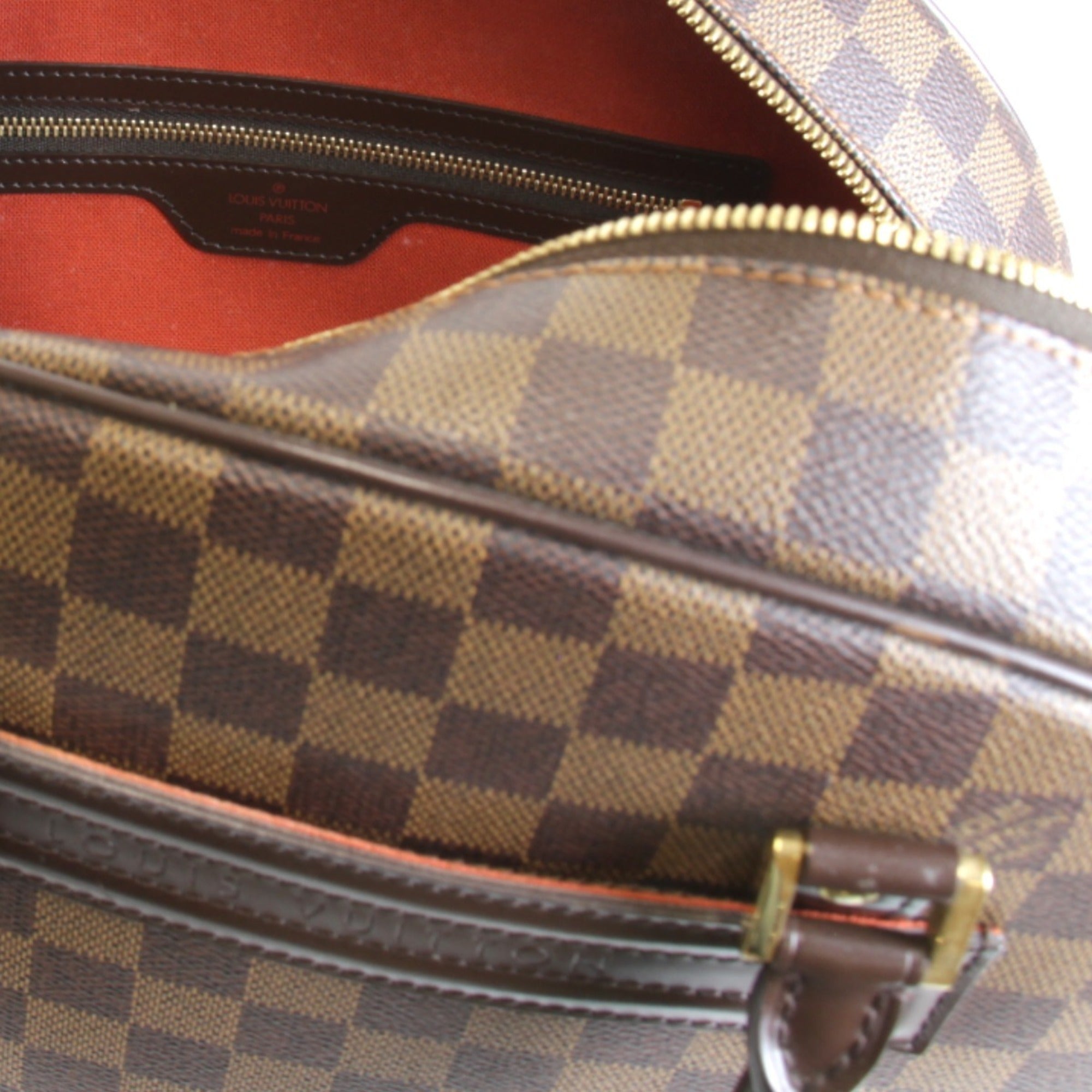 Louis Vuitton Damier Brown Damier Canvas Handbag (Pre-Owned)