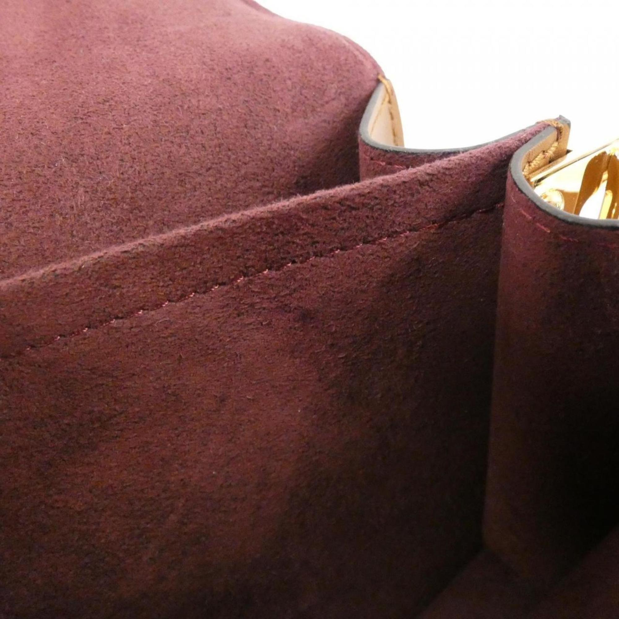 Louis Vuitton Bordeaux Jacquard Shoulder Bag (Pre-Owned)