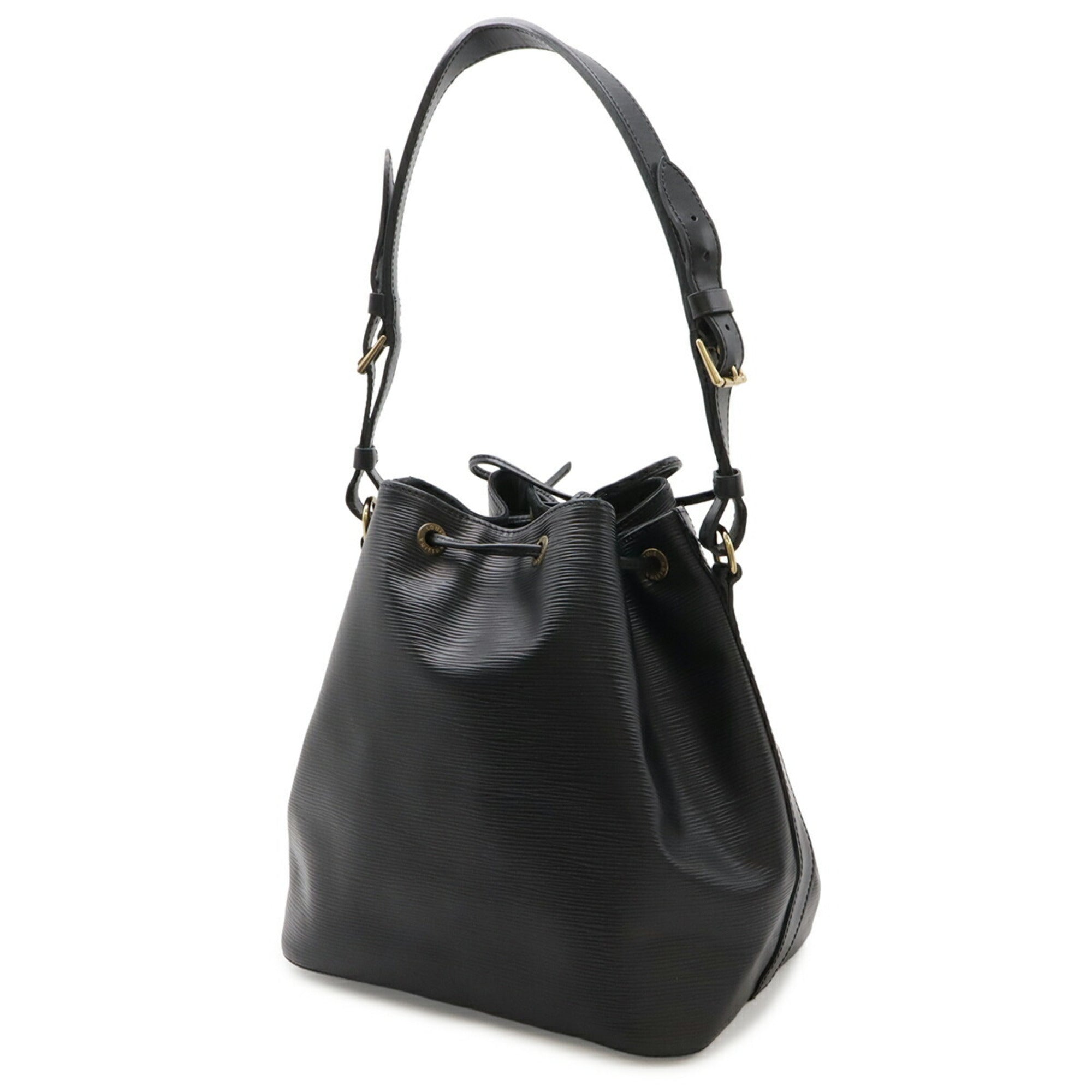 Louis Vuitton Noir Epi Leather Shoulder Bag (Pre-Owned)