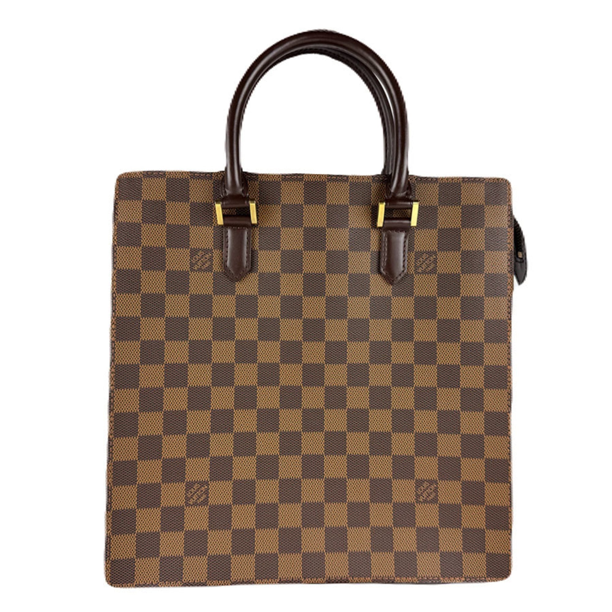 Louis Vuitton Damier Canvas Ebene Damier Canvas Handbag (Pre-Owned)