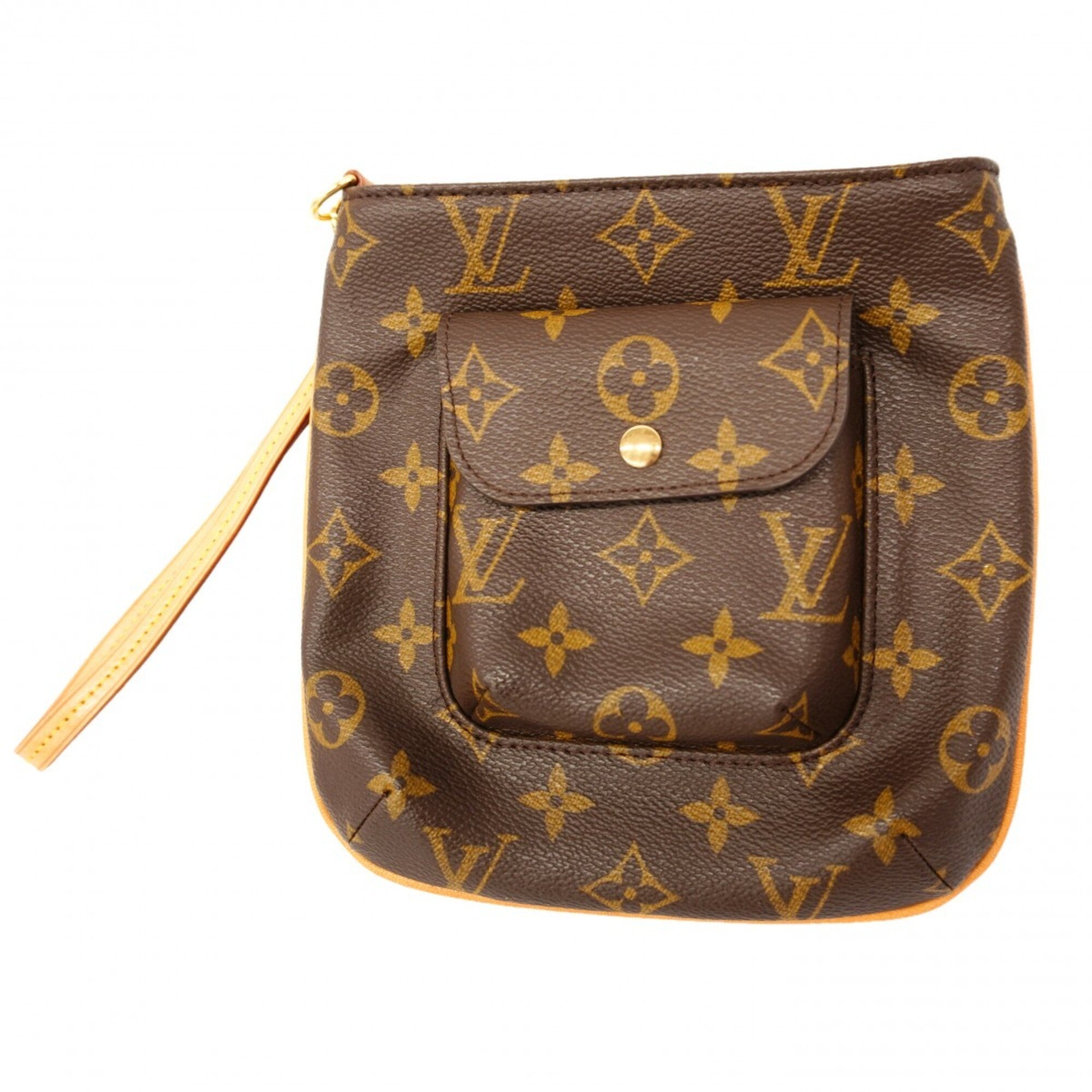 Louis Vuitton Brown Pouch (Pre-Owned)