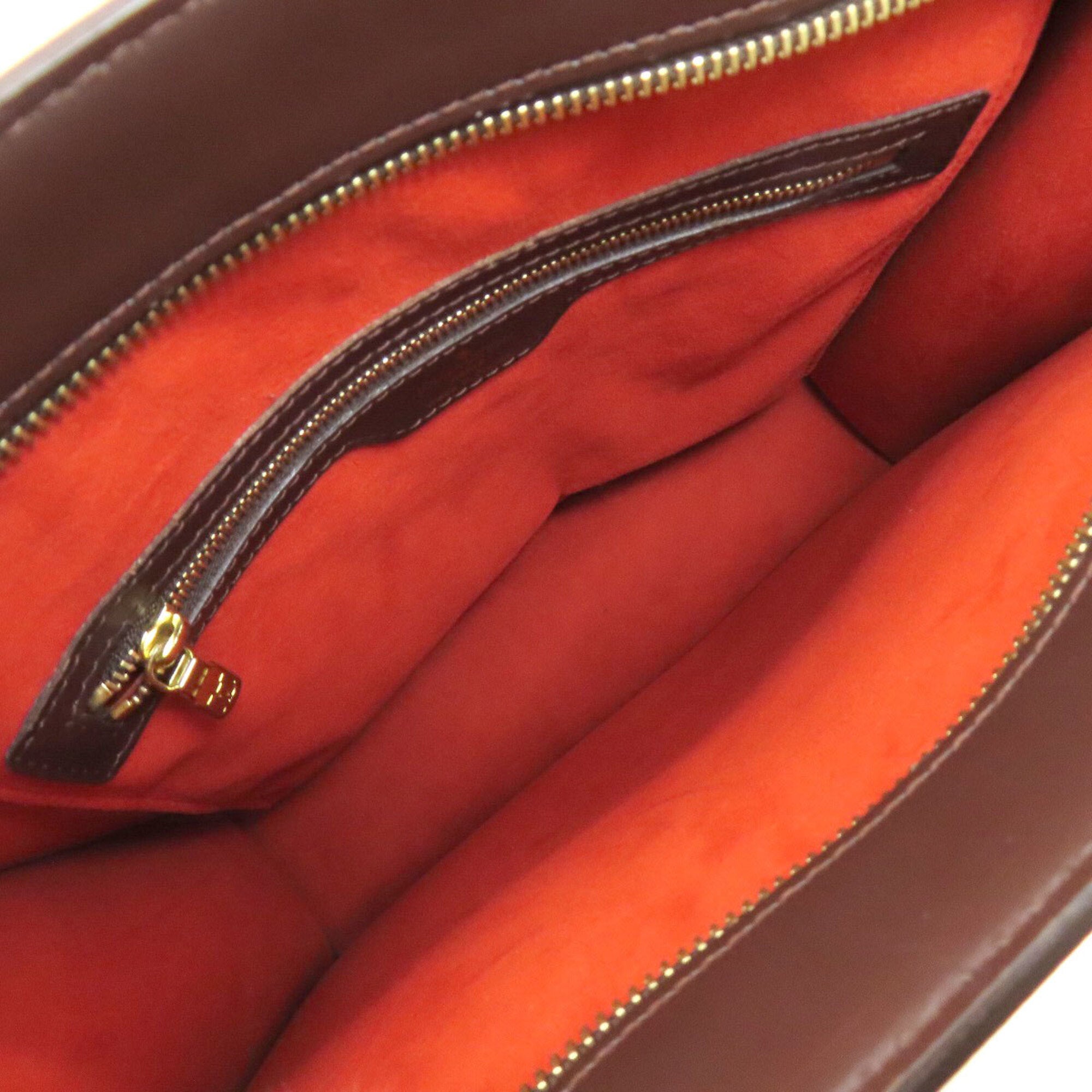 Louis Vuitton Damier Damier Canvas Ebene Damier Canvas Handbag (Pre-Owned)