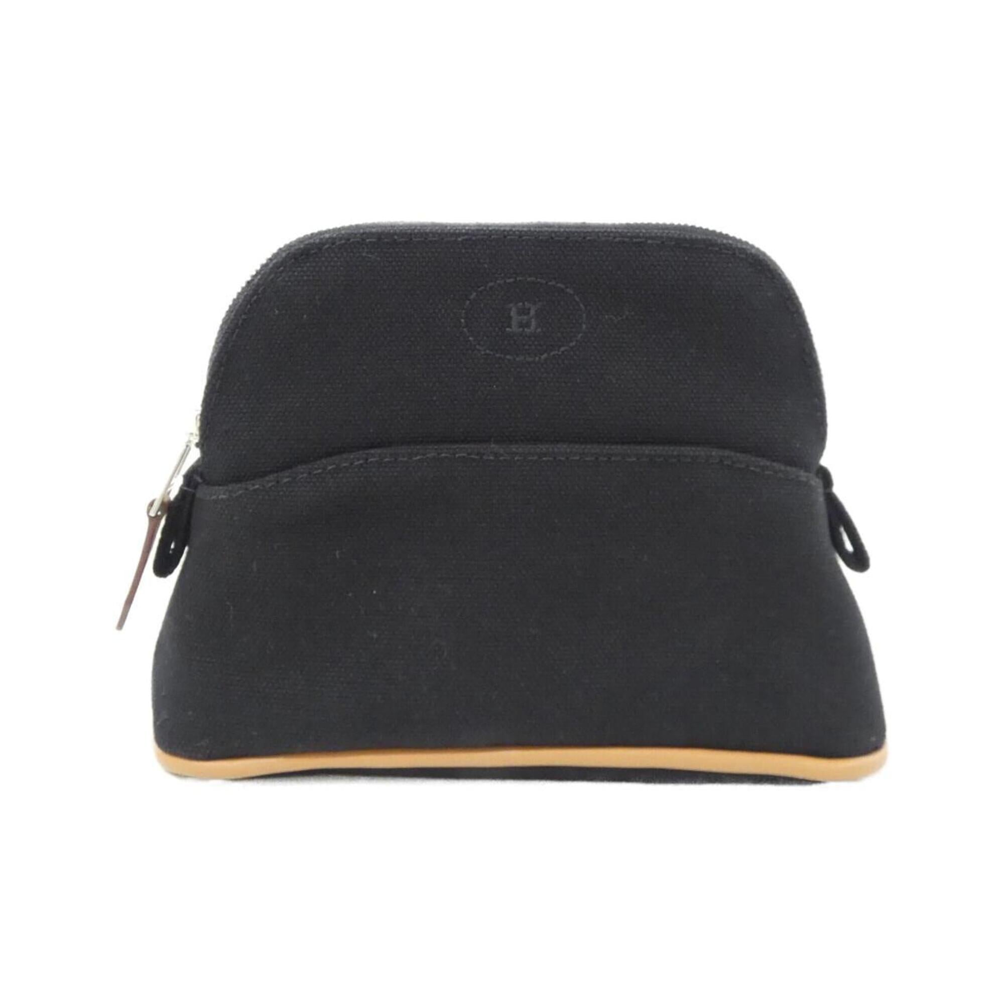 Hermes Black Canvas Handbag Pouch (Pre-Owned)