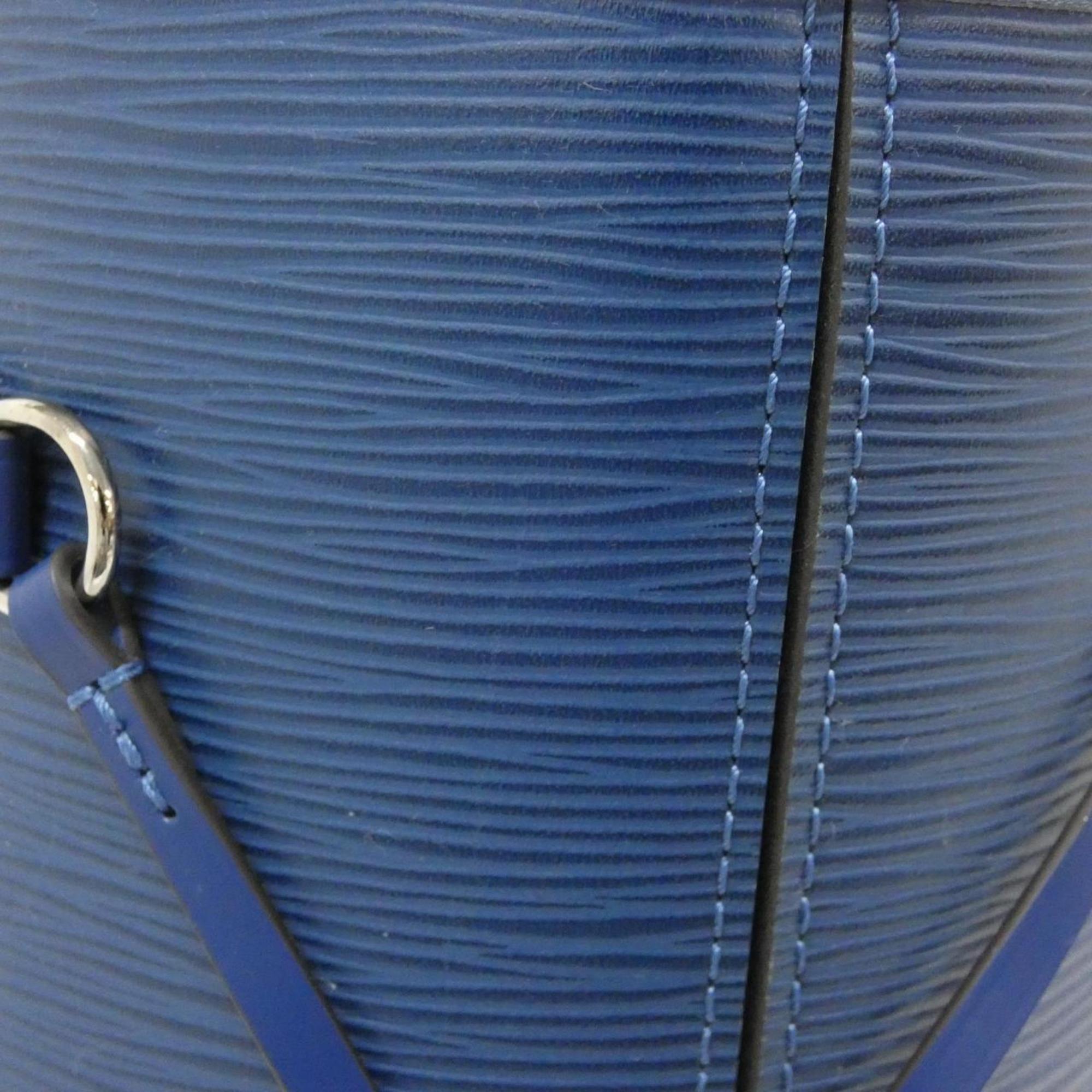 Louis Vuitton Epi Silver Leather Handbag (Pre-Owned)