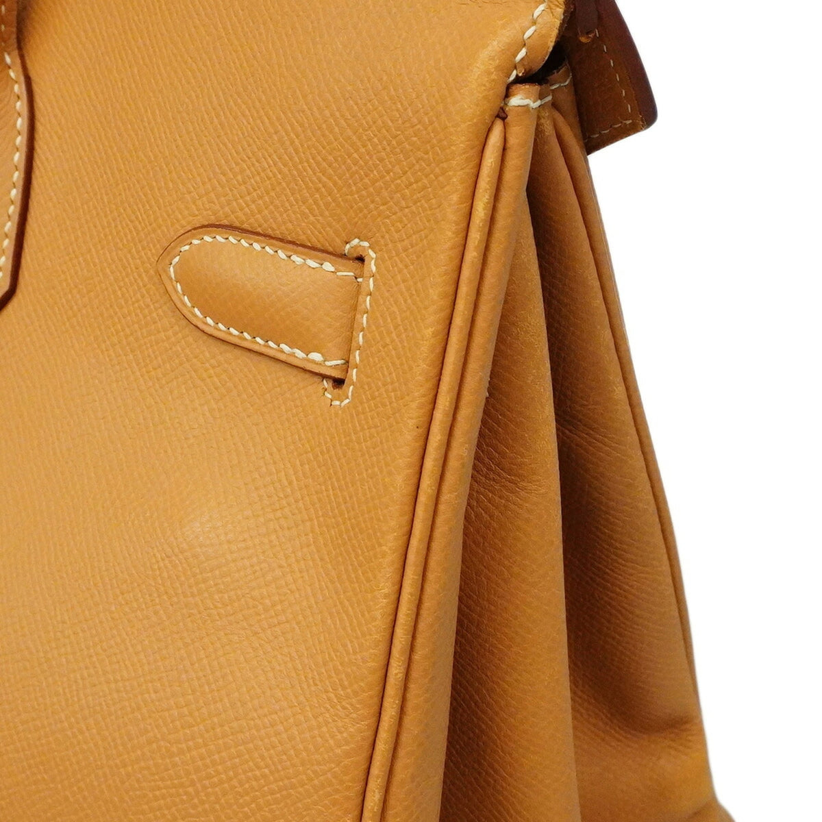 Hermes Natural Sable Courchevel Leather Handbag (Pre-Owned)