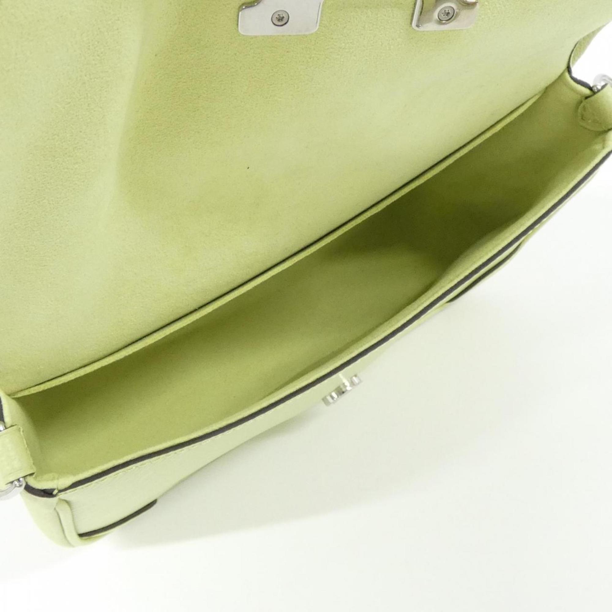 Louis Vuitton Green Leather Shoulder Bag (Pre-Owned)
