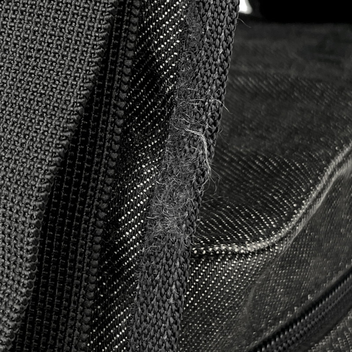 Miu Miu Black Denim Shoulder Bag (Pre-Owned)