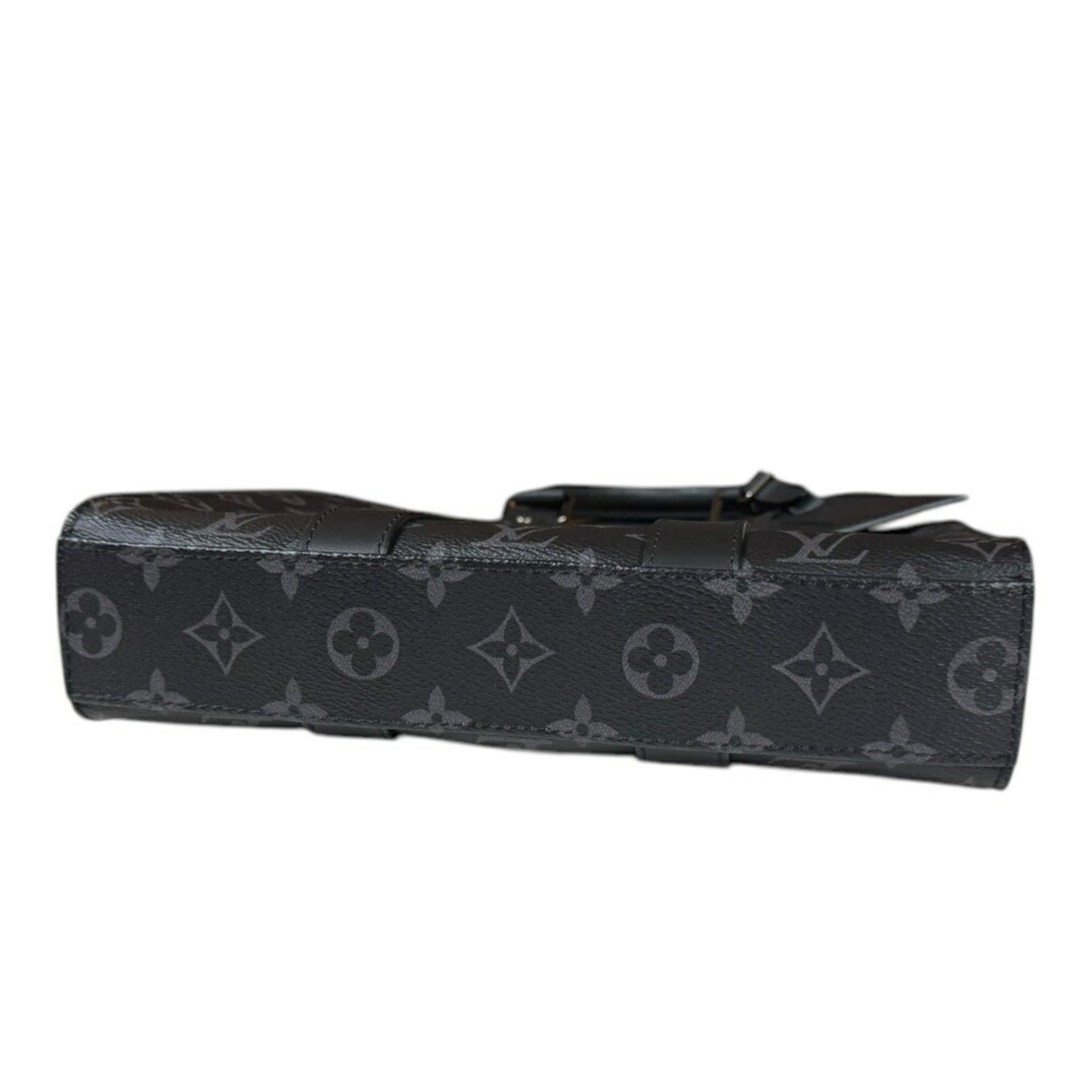 Louis Vuitton Black Gray Monogram Eclipse Shoulder Bag (Pre-Owned)