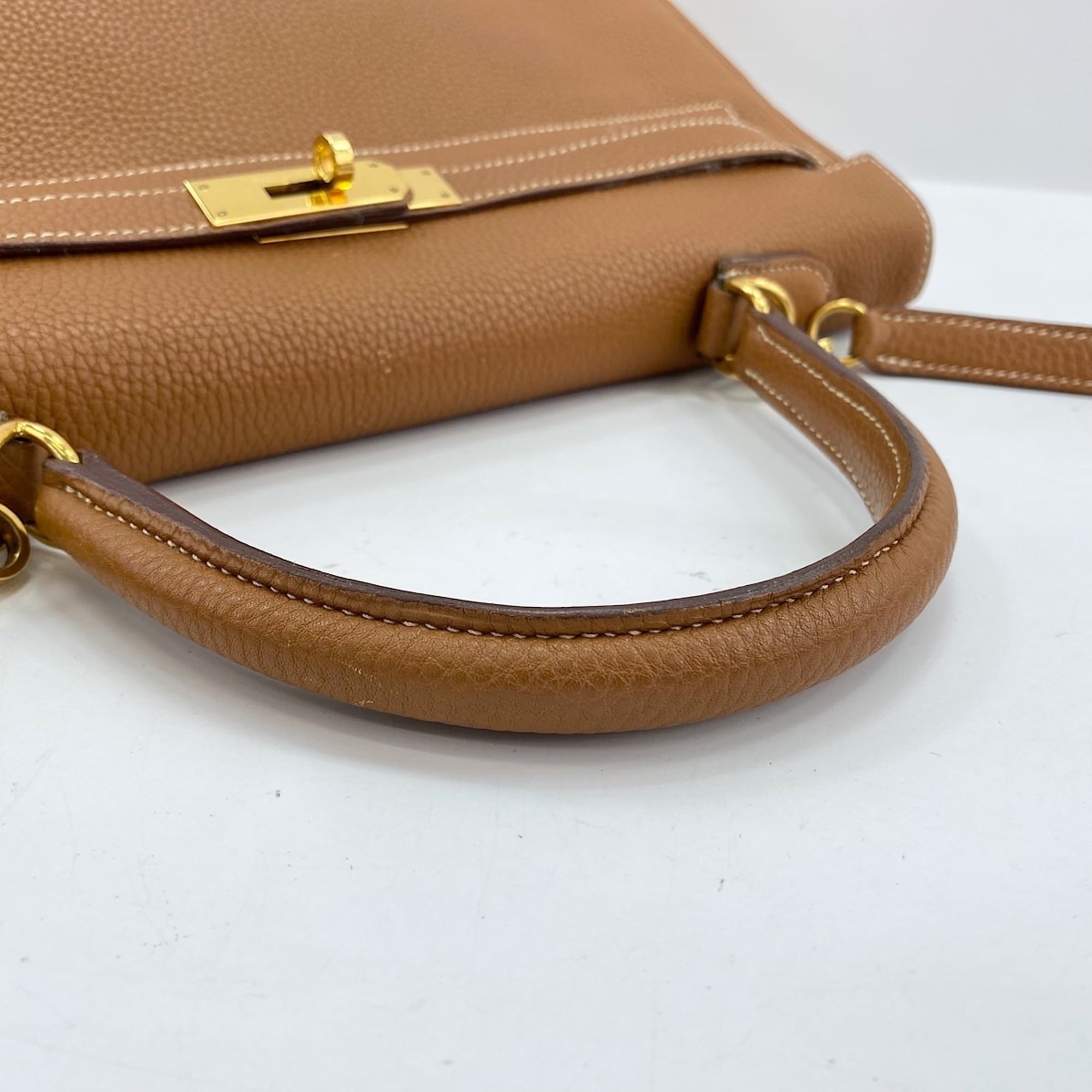 Hermes Beige Handbag (Pre-Owned)
