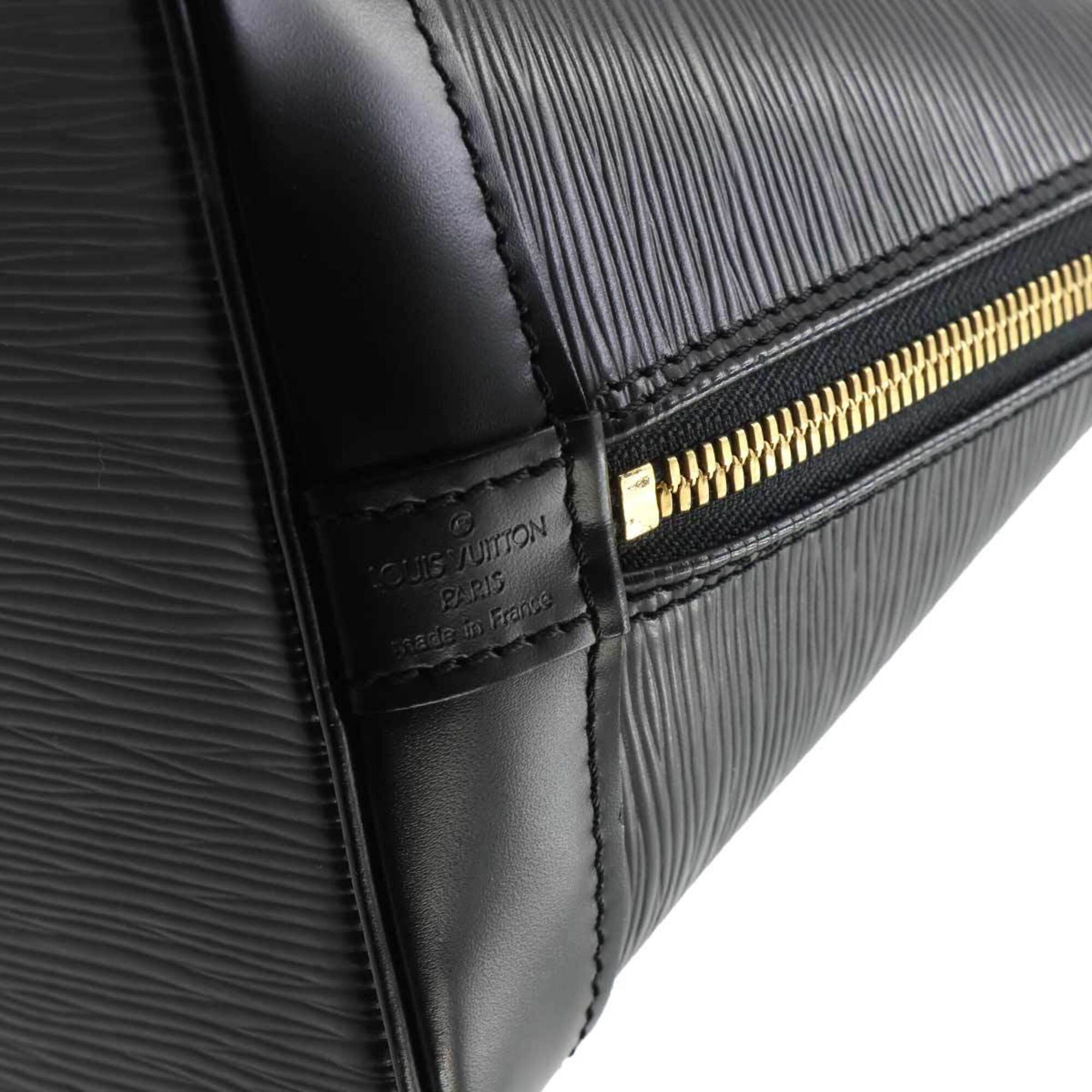 Louis Vuitton Noir Epi Leather Handbag (Pre-Owned)