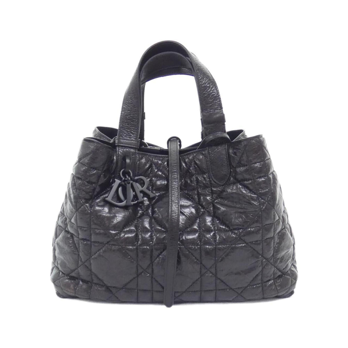 Christian Dior Black Leather Handbag (Pre-Owned)
