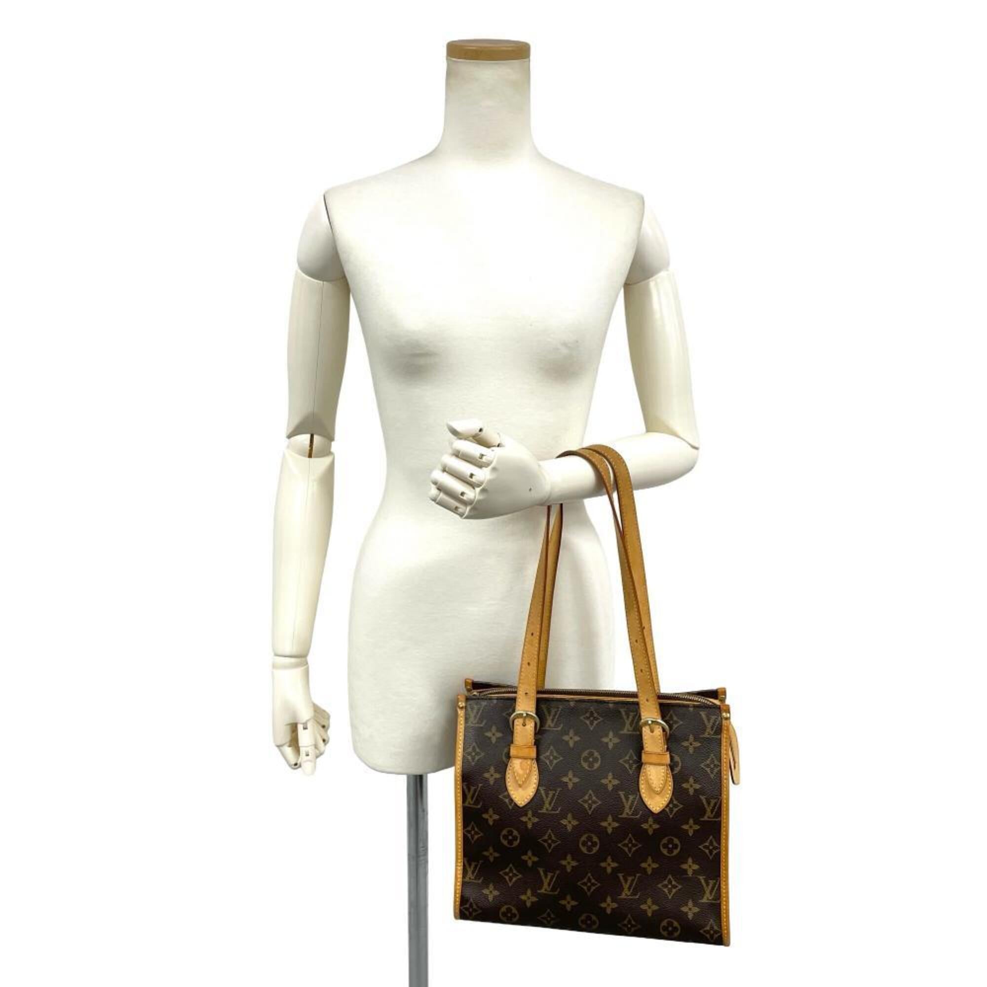 Louis Vuitton Brown Monogram Canvas Tote Bag (Pre-Owned)