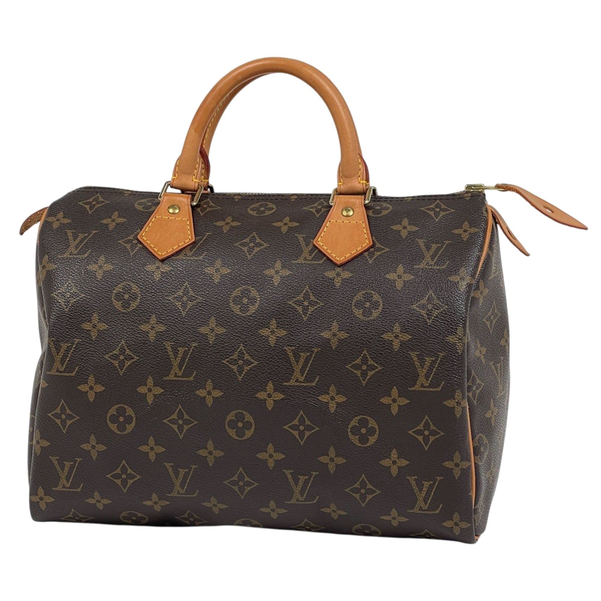 Louis Vuitton Brown Monogram Boston Bag Handbag (Pre-Owned)