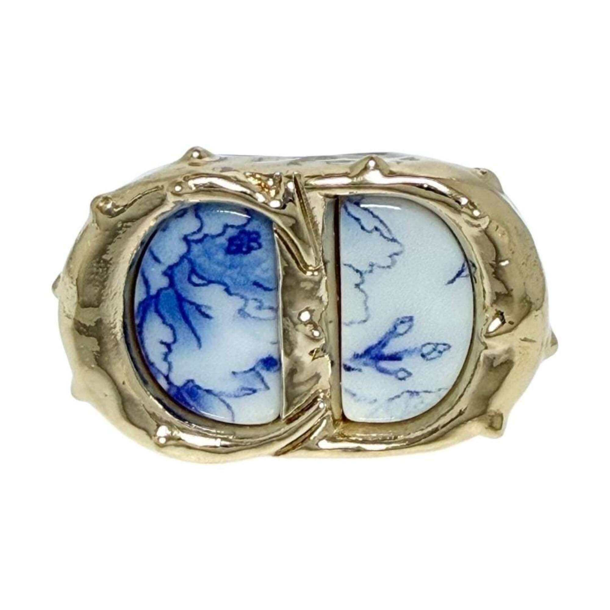 Christian Dior Metal Band Ring (Pre-Owned)