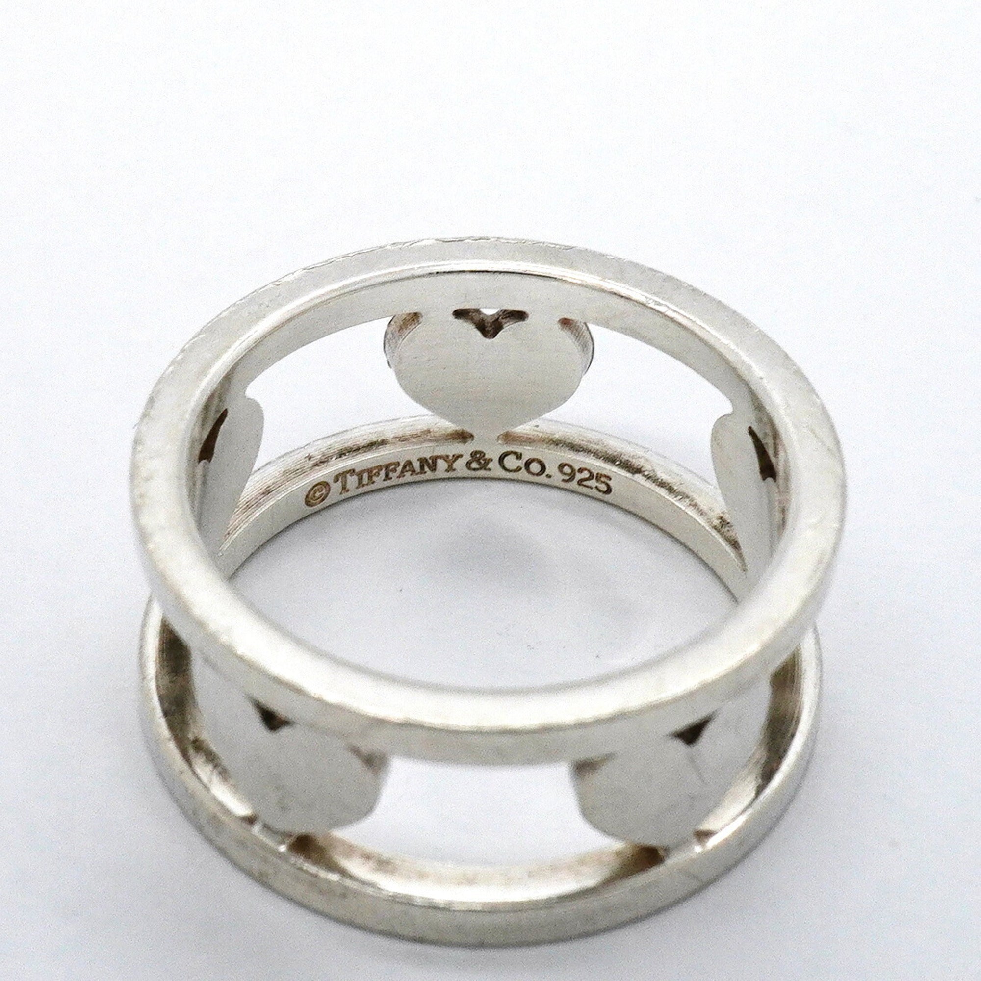 Tiffany Silver 925 Band Ring (Pre-Owned)