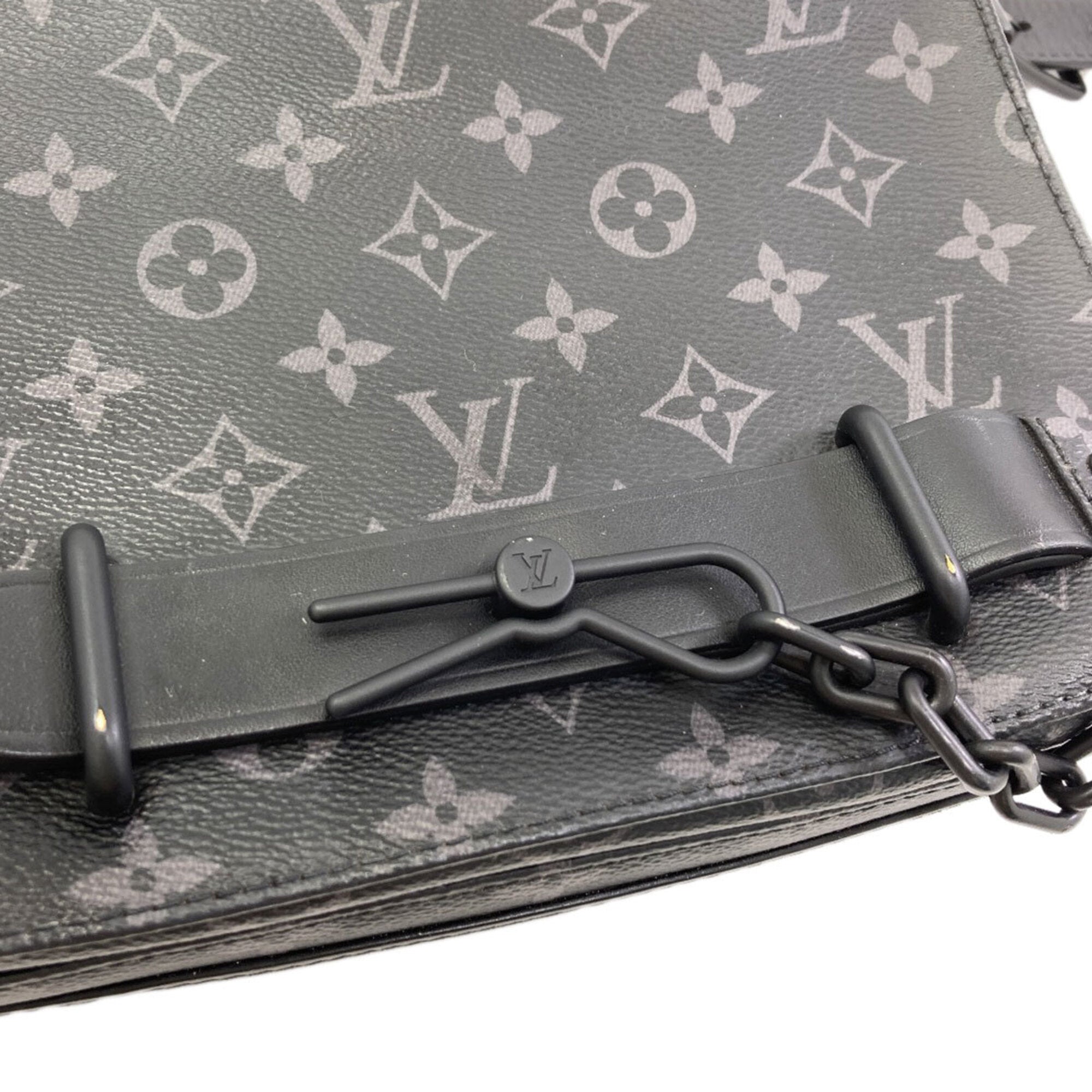 Louis Vuitton Black Monogram Eclipse Shoulder Bag (Pre-Owned)
