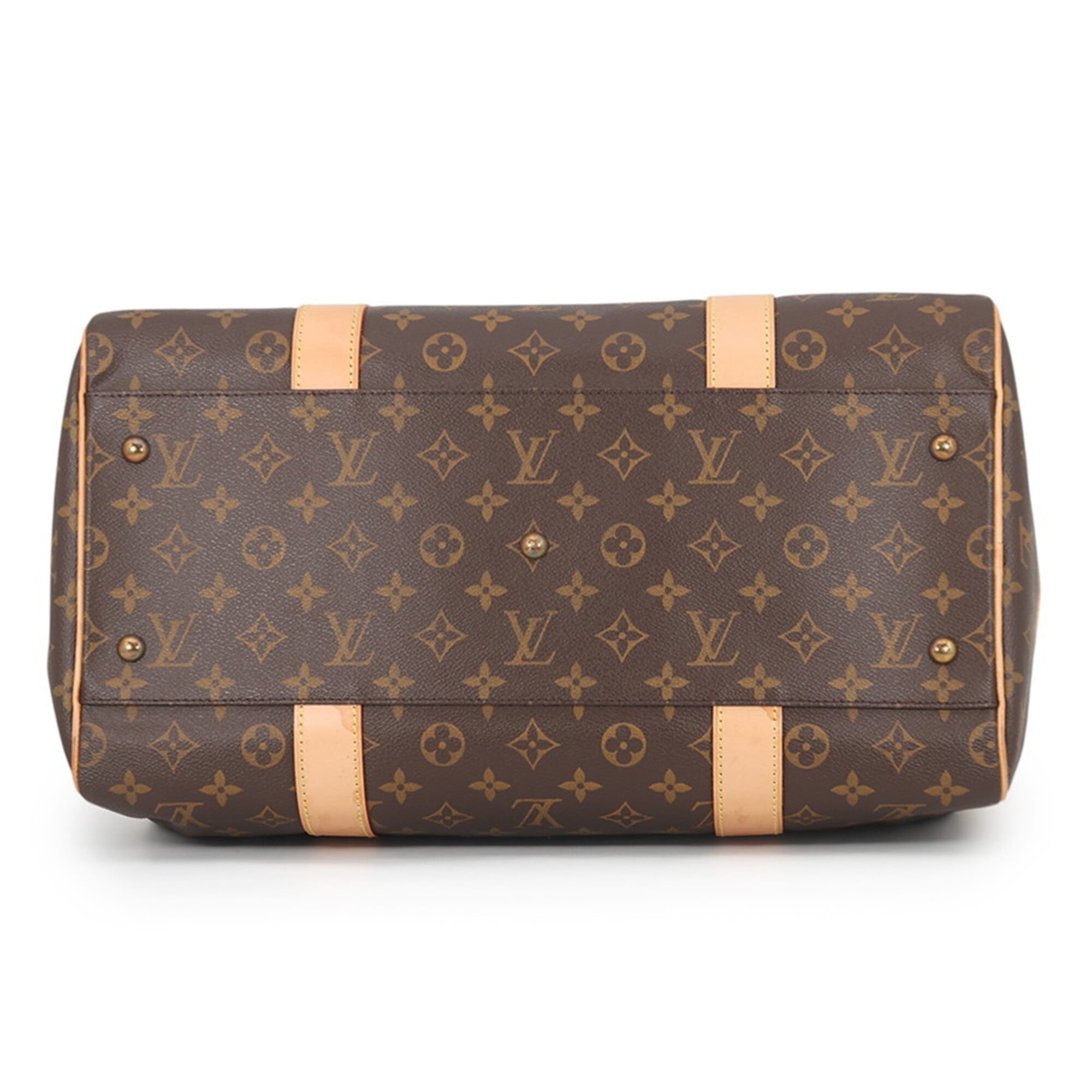 Louis Vuitton Monogram Brown Monogram Boston Bag Handbag (Pre-Owned)