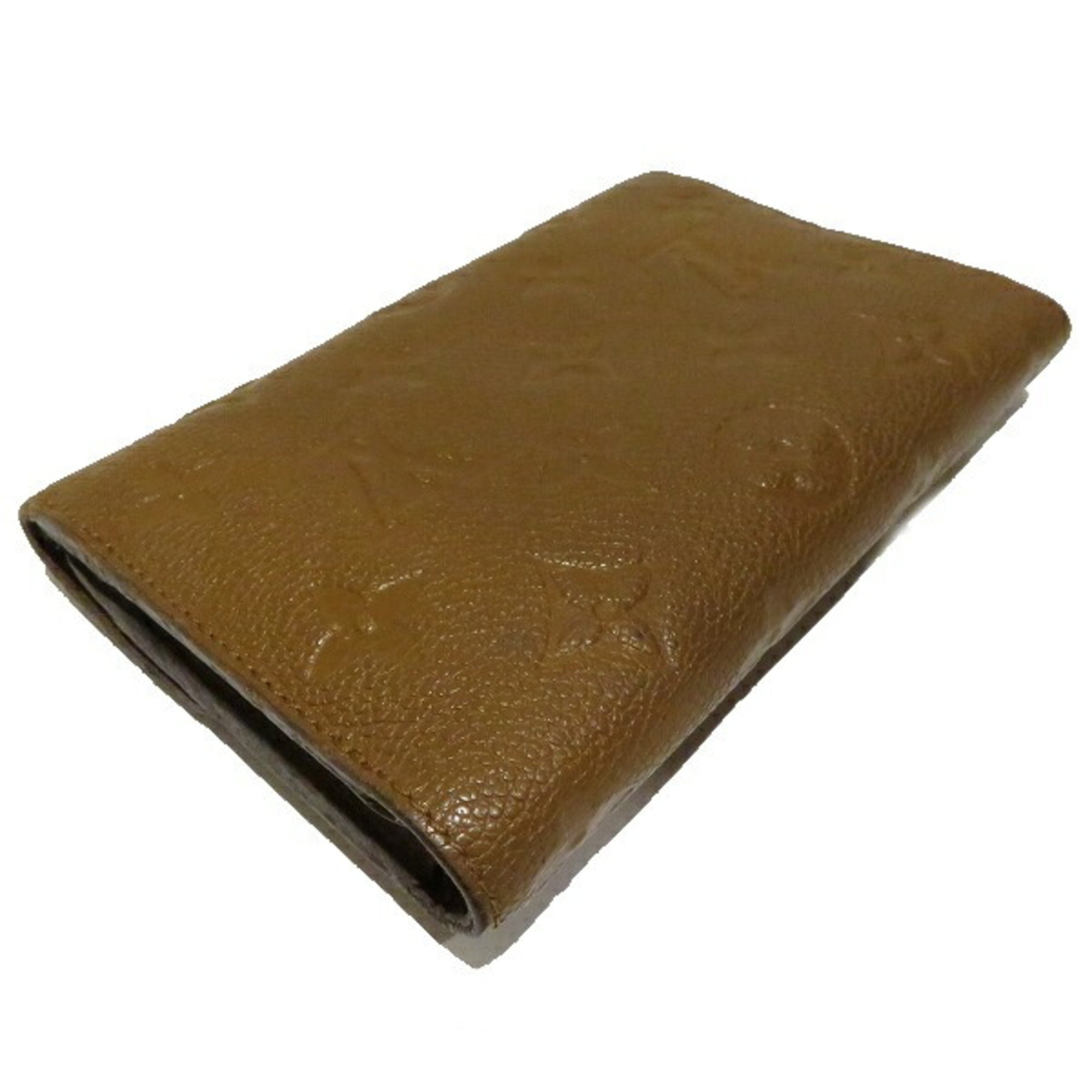 Louis Vuitton Camel Leather Wallet (Bi-Fold) (Pre-Owned)
