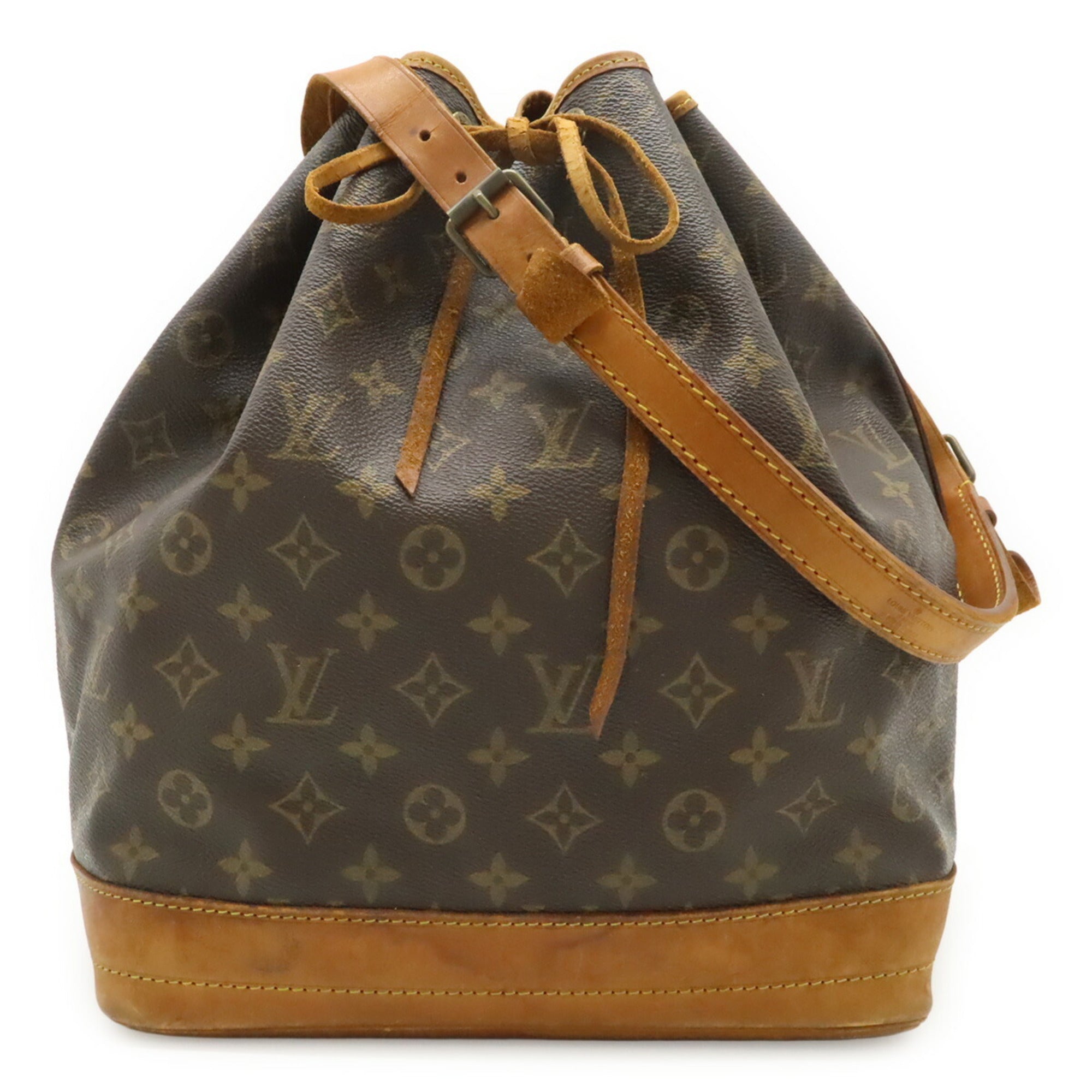 Louis Vuitton Brown Monogram Canvas Pvc Coated Canvas Shoulder Bag (Pre-Owned)