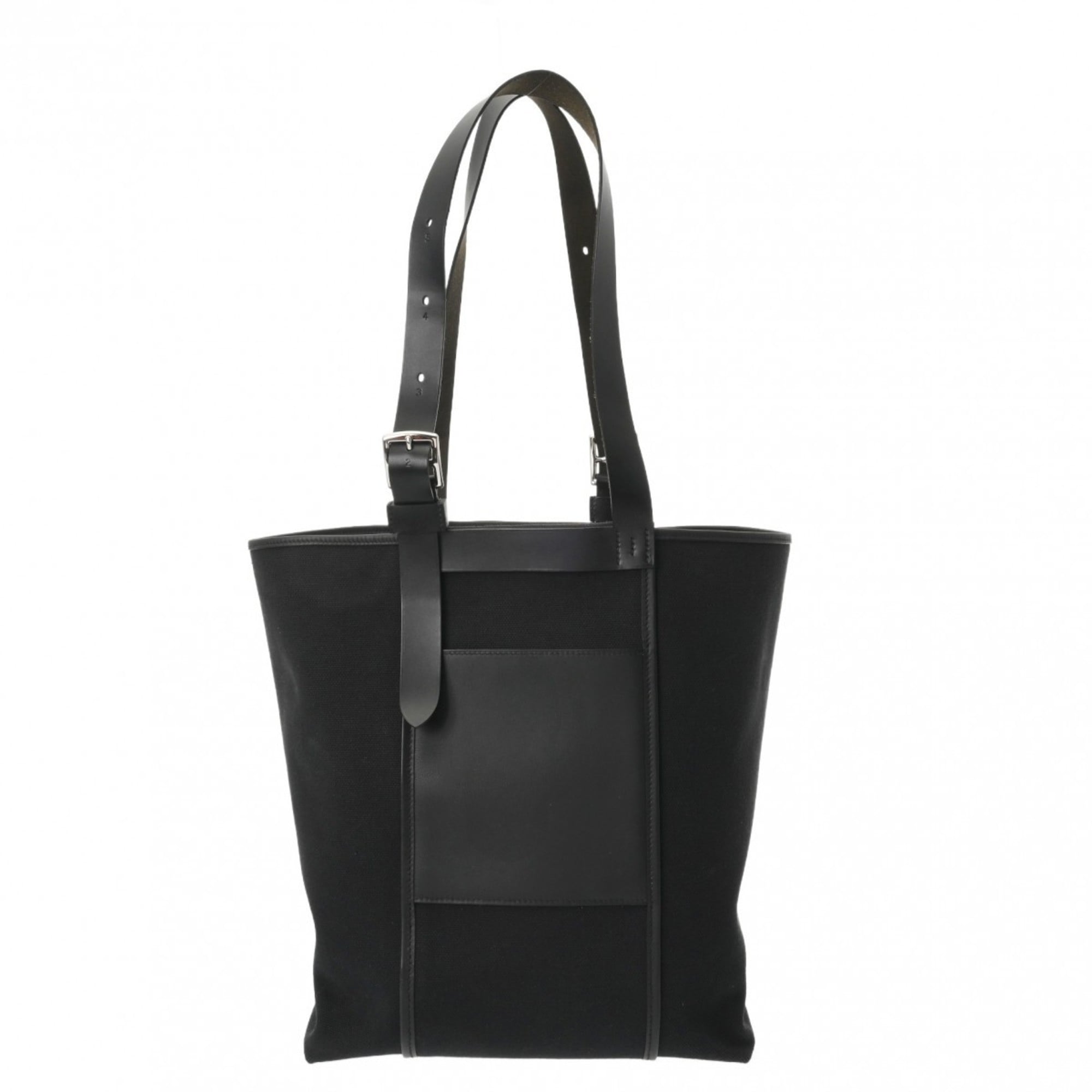 Hermes Black Swift Leather Tote Bag (Pre-Owned)