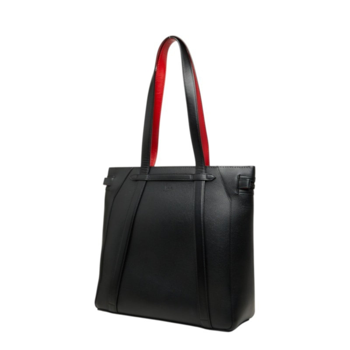 Christian Louboutin Black Leather Tote Bag (Pre-Owned)