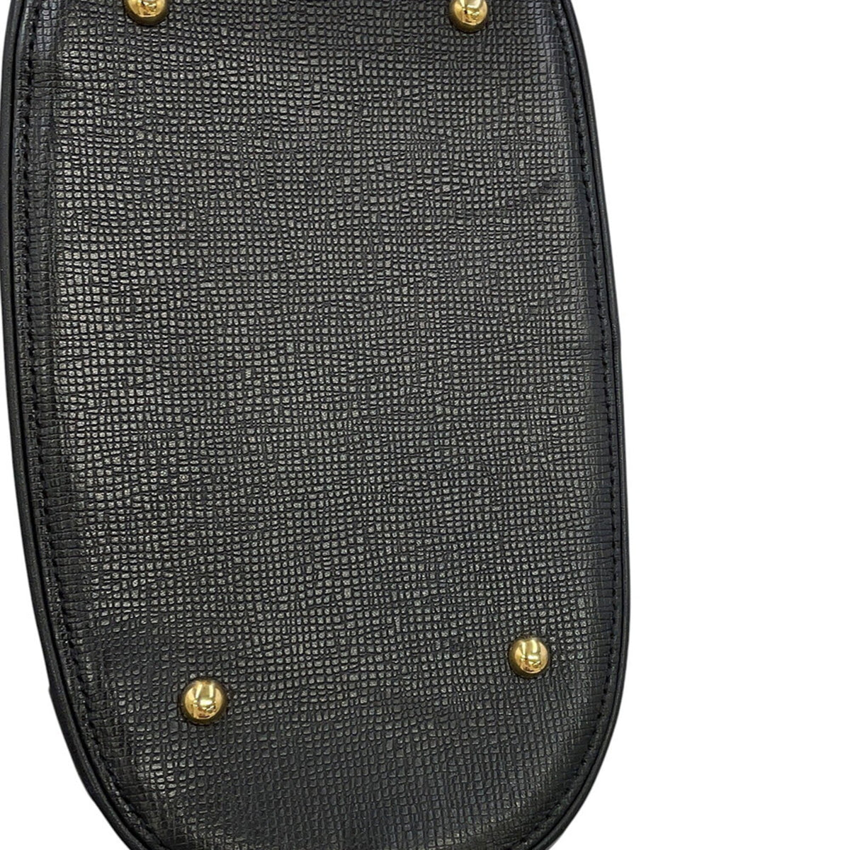 Mcm Black Leather Handbag (Pre-Owned)