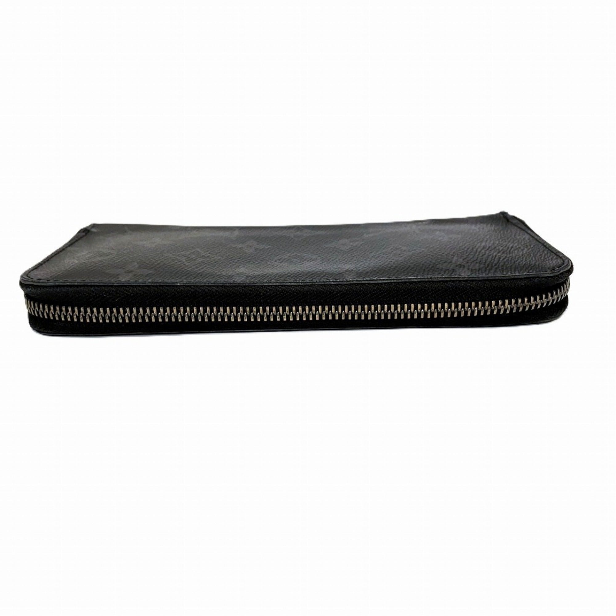 Louis Vuitton Black Monogram Eclipse Long Wallet (Bi-Fold) (Pre-Owned)