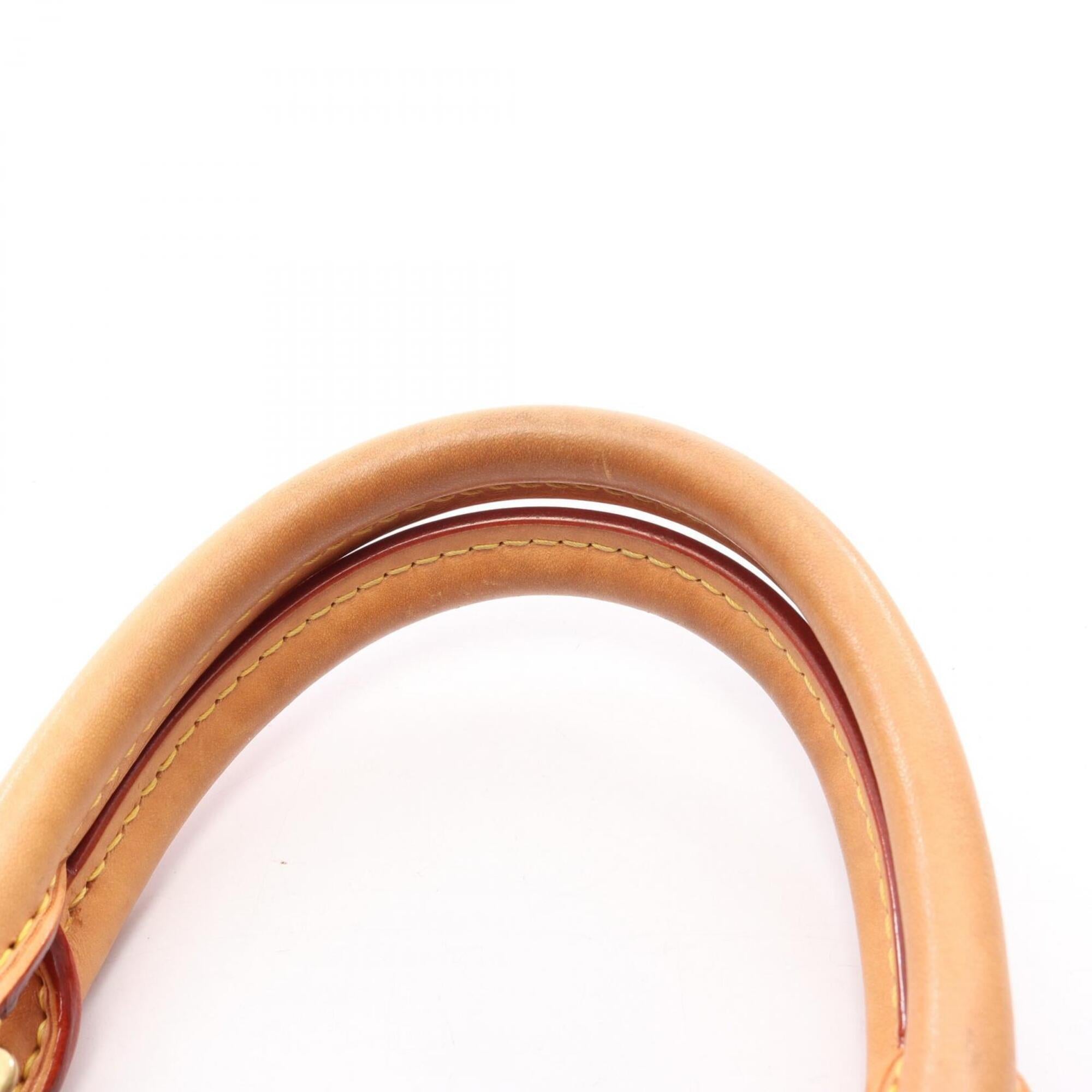 Louis Vuitton Brown Pvc Leather Handbag (Pre-Owned)