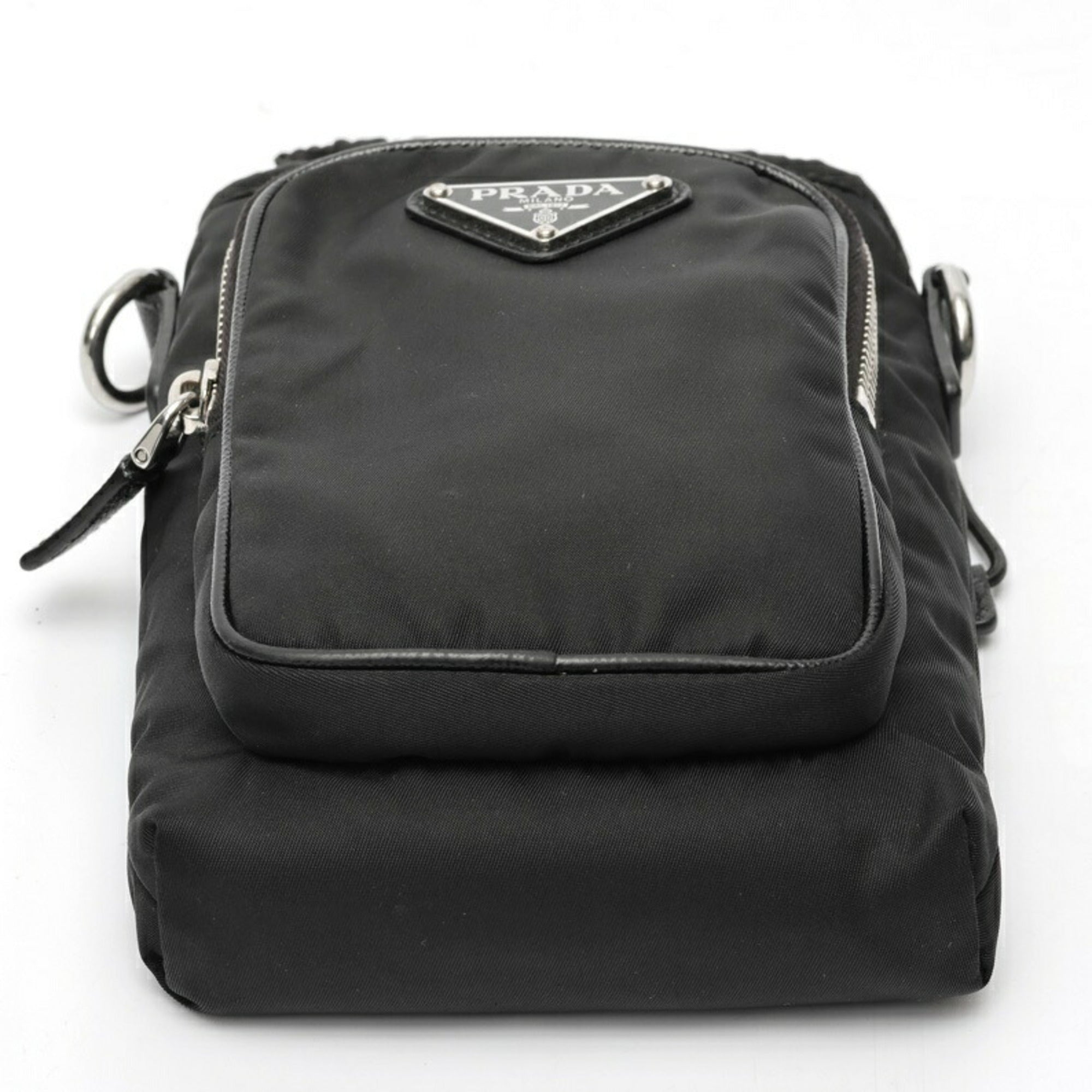 Prada Black Fabric Shoulder Bag (Pre-Owned)