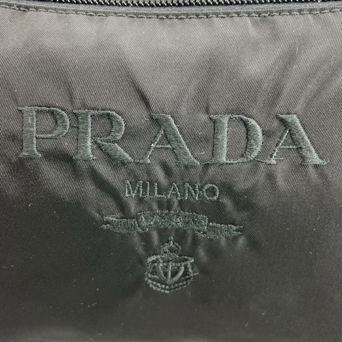 Prada Black Nylon Pouch (Pre-Owned)