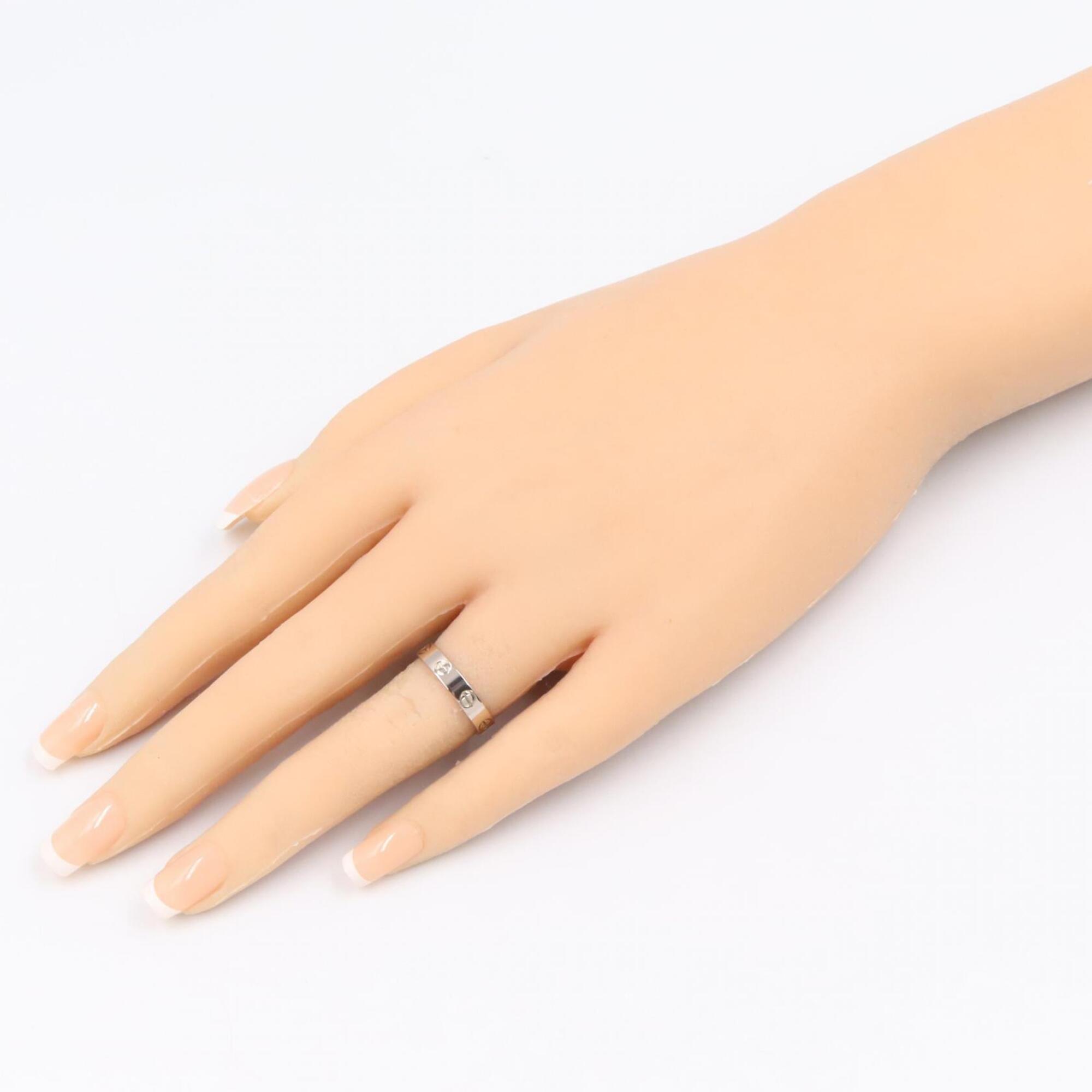Cartier Silver White Gold (18K) Band Ring (Pre-Owned)