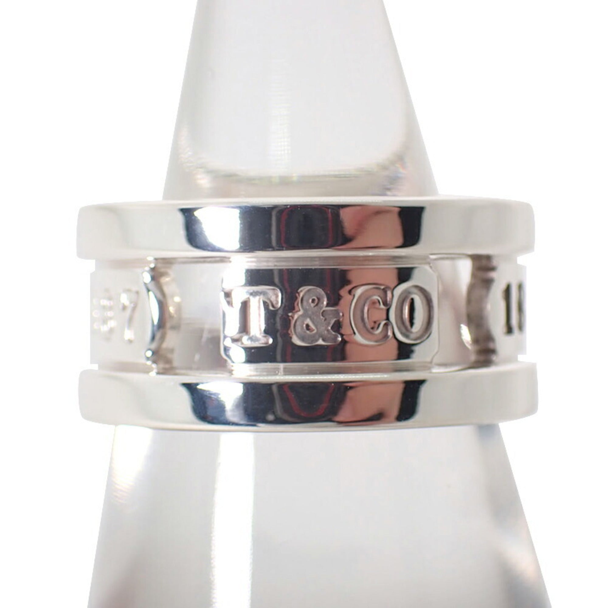 Tiffany Sterling Silver 925 Band Ring (Pre-Owned)