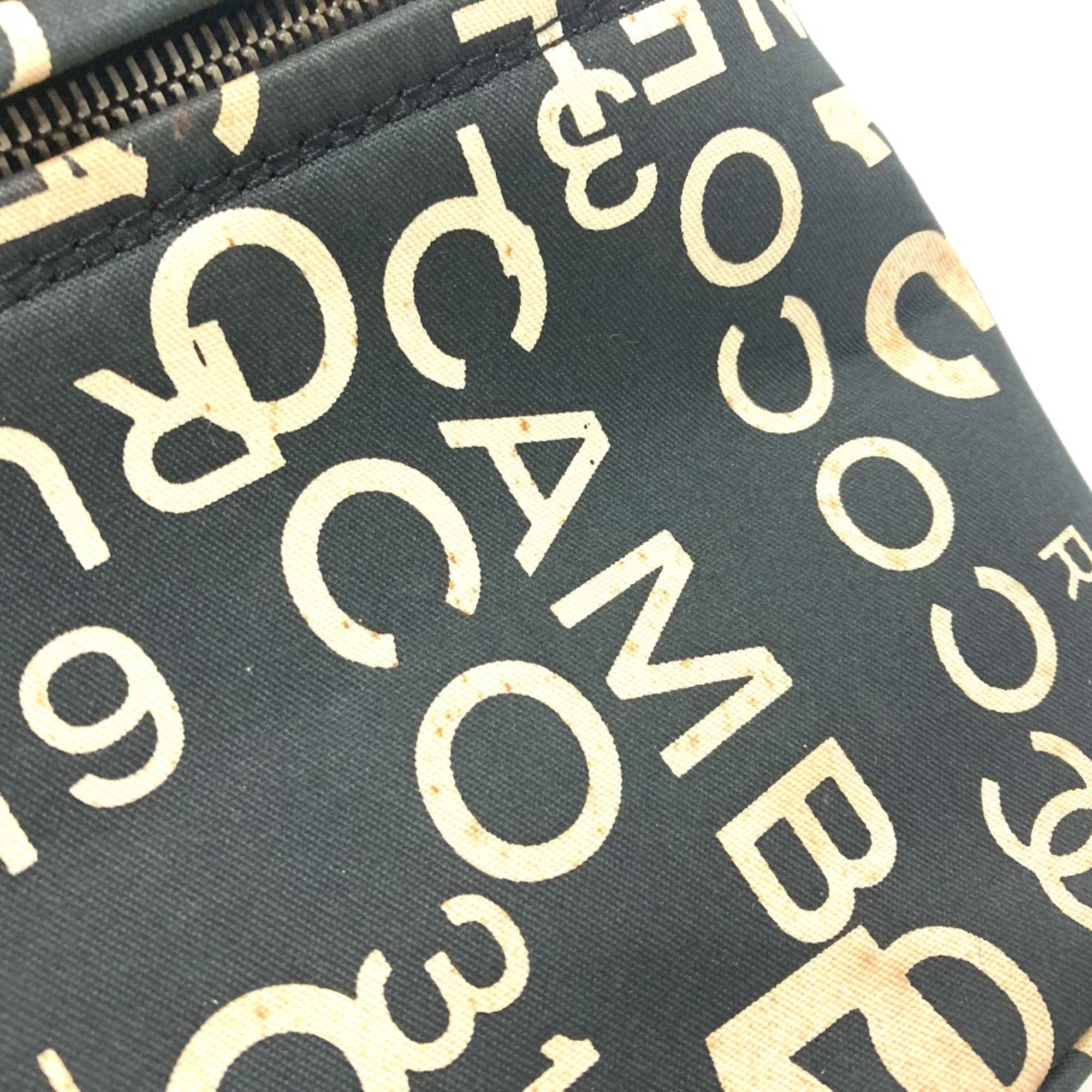 Chanel Black Cotton Handbag (Pre-Owned)