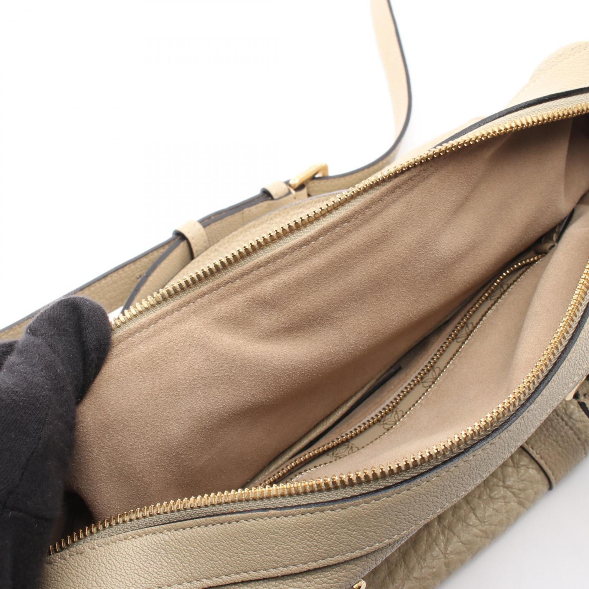 Loewe Beige Leather Handbag (Pre-Owned)