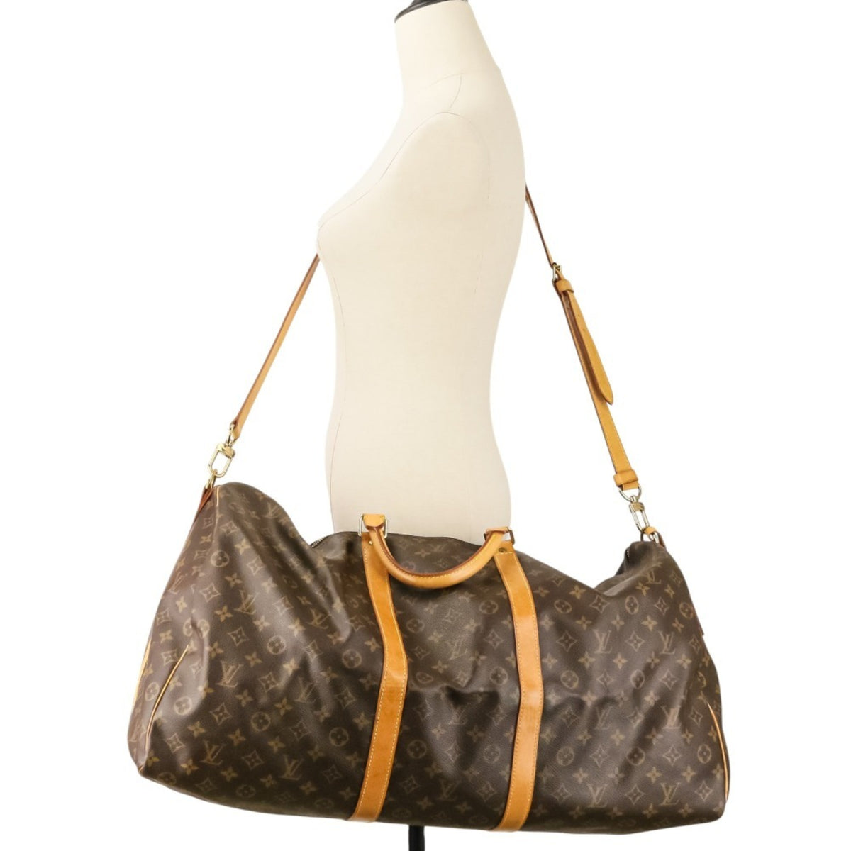 Louis Vuitton Monogram Brown Monogram Boston Bag (Pre-Owned)