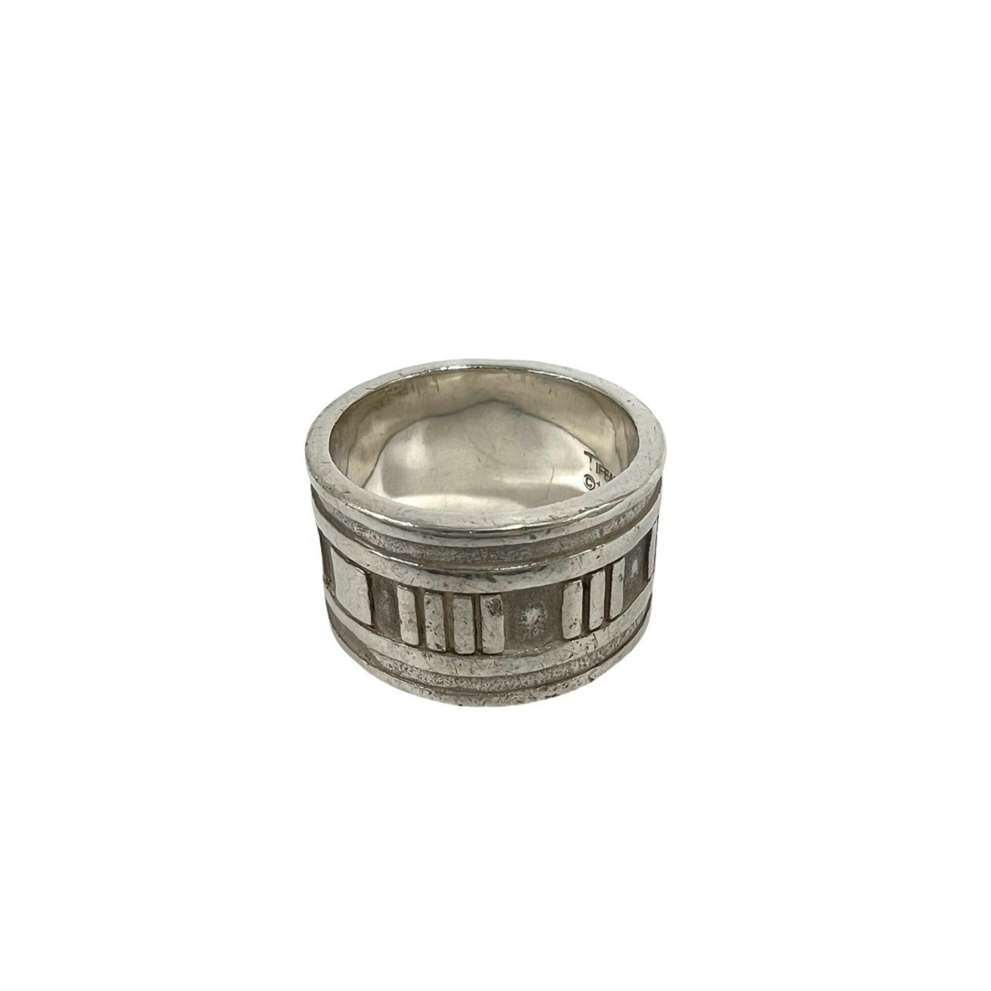 Tiffany Silver Silver 925 Band Ring (Pre-Owned)