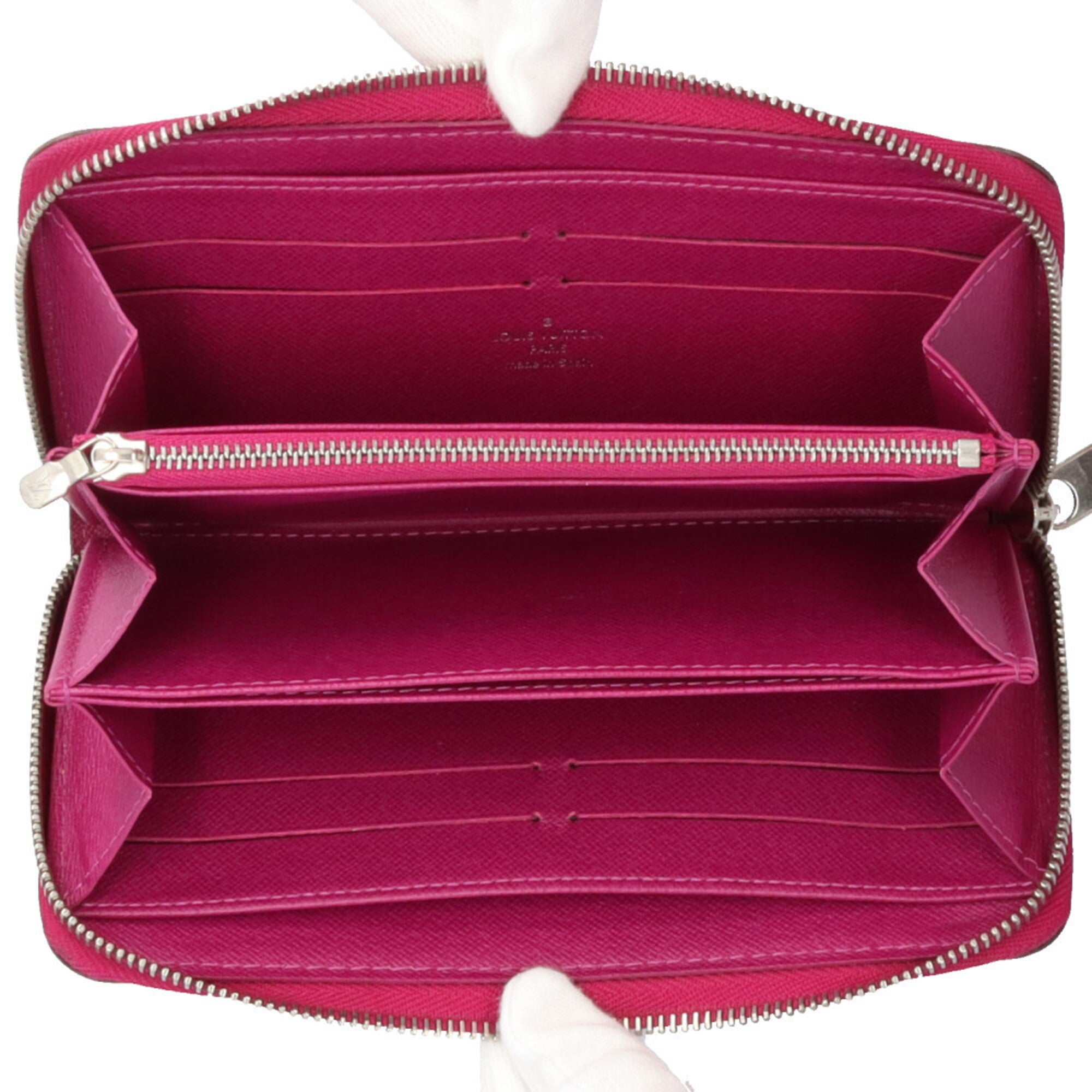 Louis Vuitton Epi Grenade Pink Epi Leather Long Wallet (Bi-Fold) (Pre-Owned)