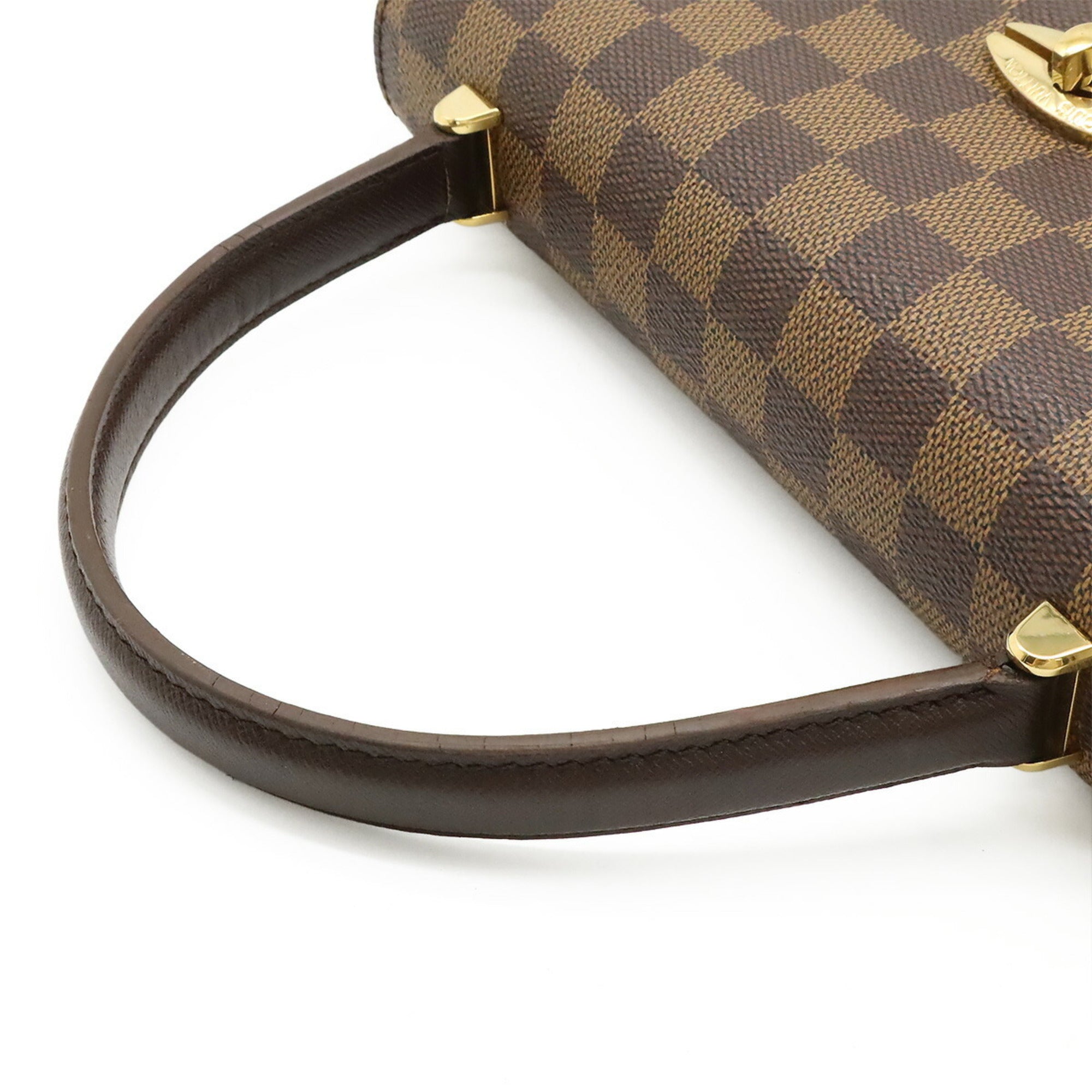 Louis Vuitton Brown Pvc Coated Canvas Damier Canvas Handbag (Pre-Owned)